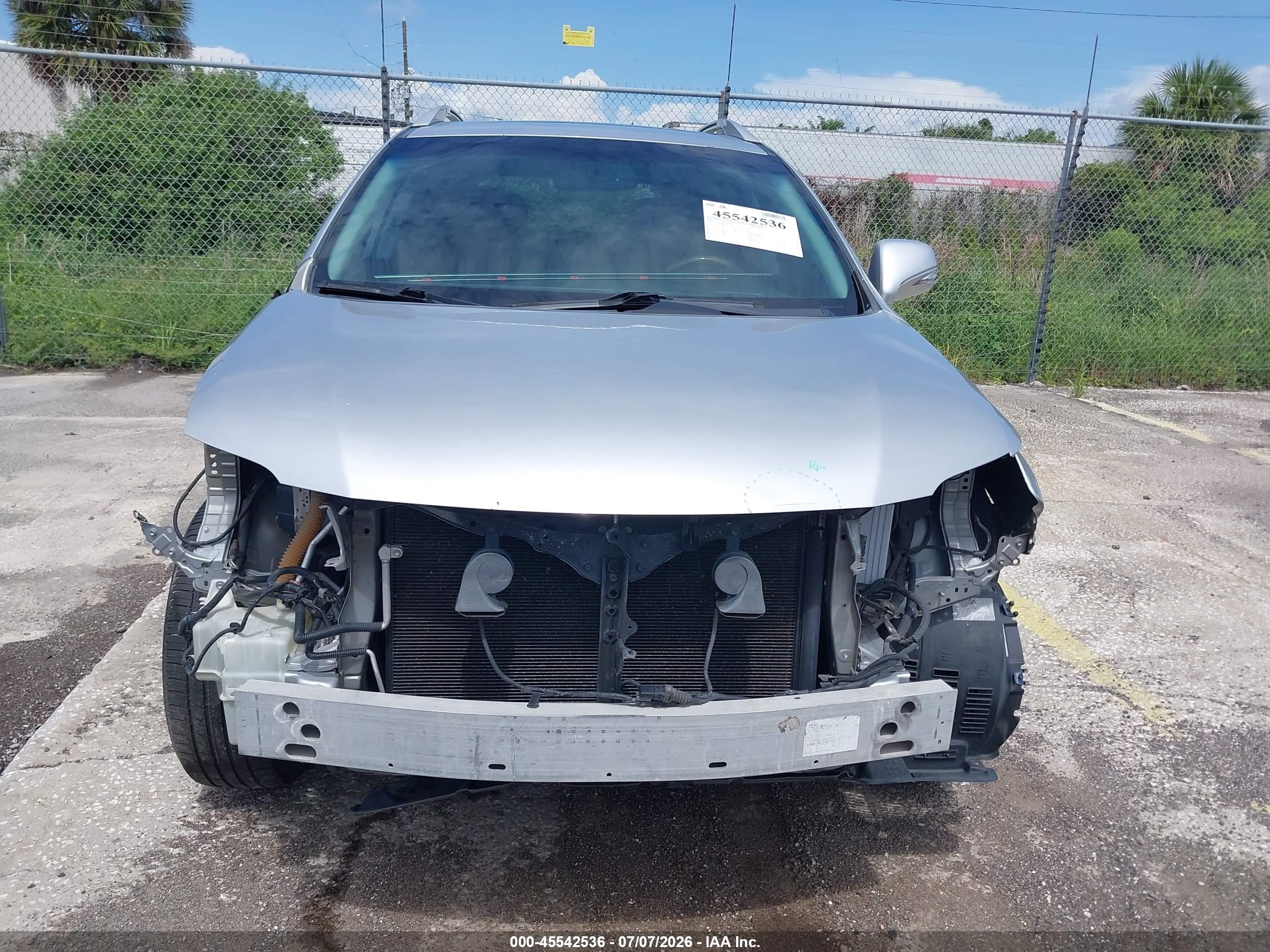 2013 Lexus Rx 350   Silver vin: 2T2BK1BAXDC176754
