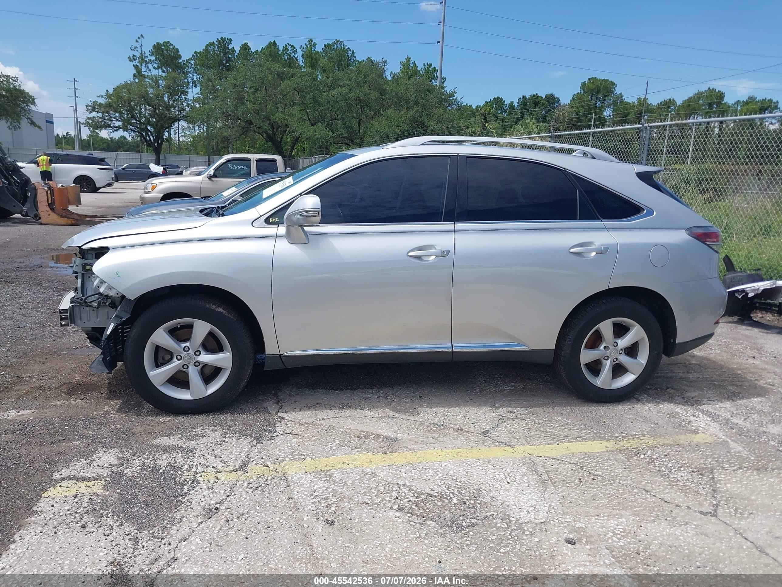 2013 Lexus Rx 350   Silver vin: 2T2BK1BAXDC176754