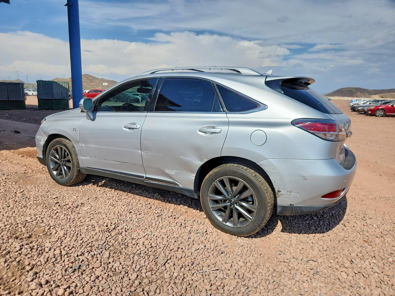 2013 Lexus Rx 350 F Sport Silver vin: 2T2BK1BAXDC180027