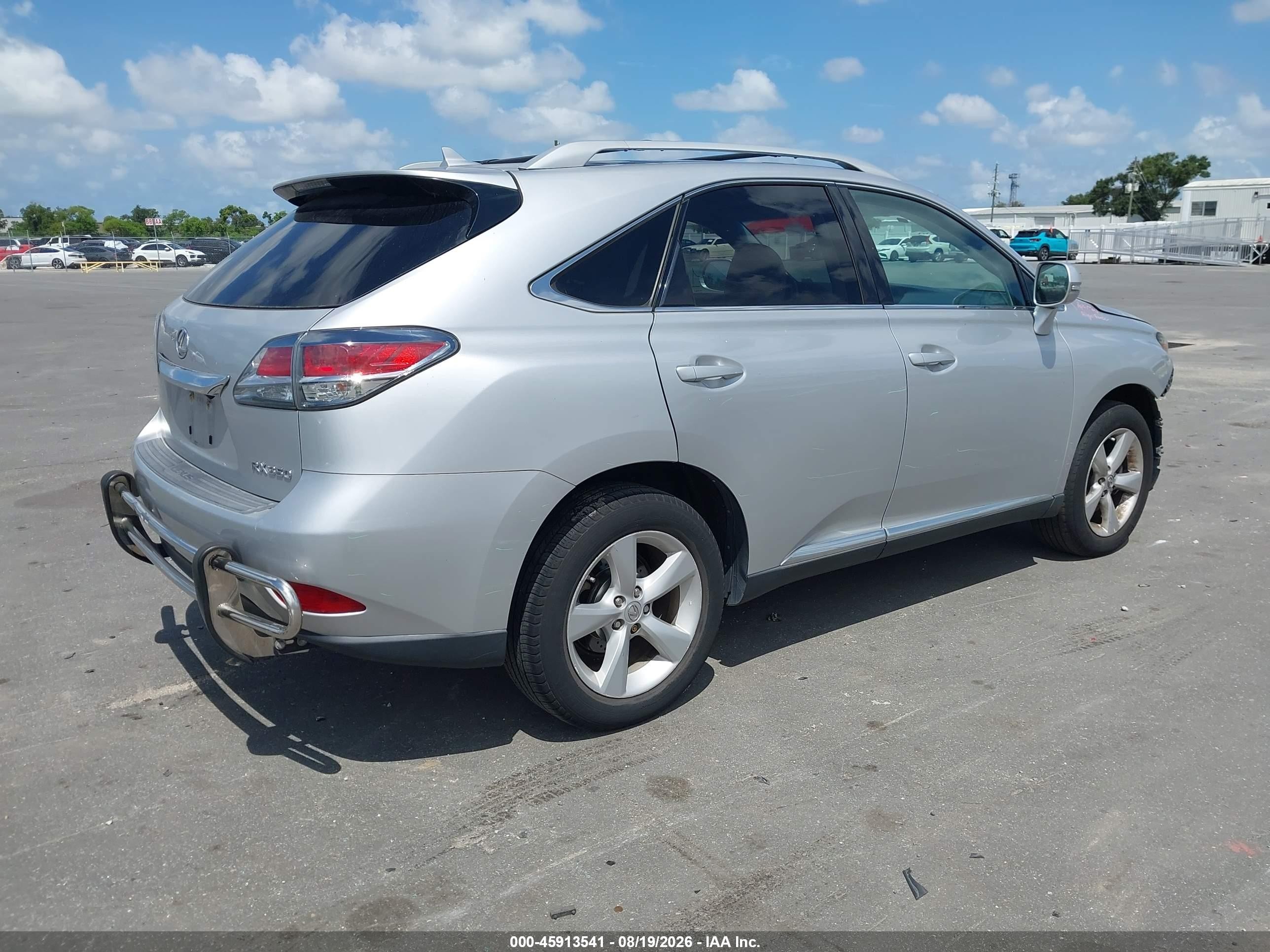 2013 Lexus Rx 350   Silver vin: 2T2BK1BAXDC188290