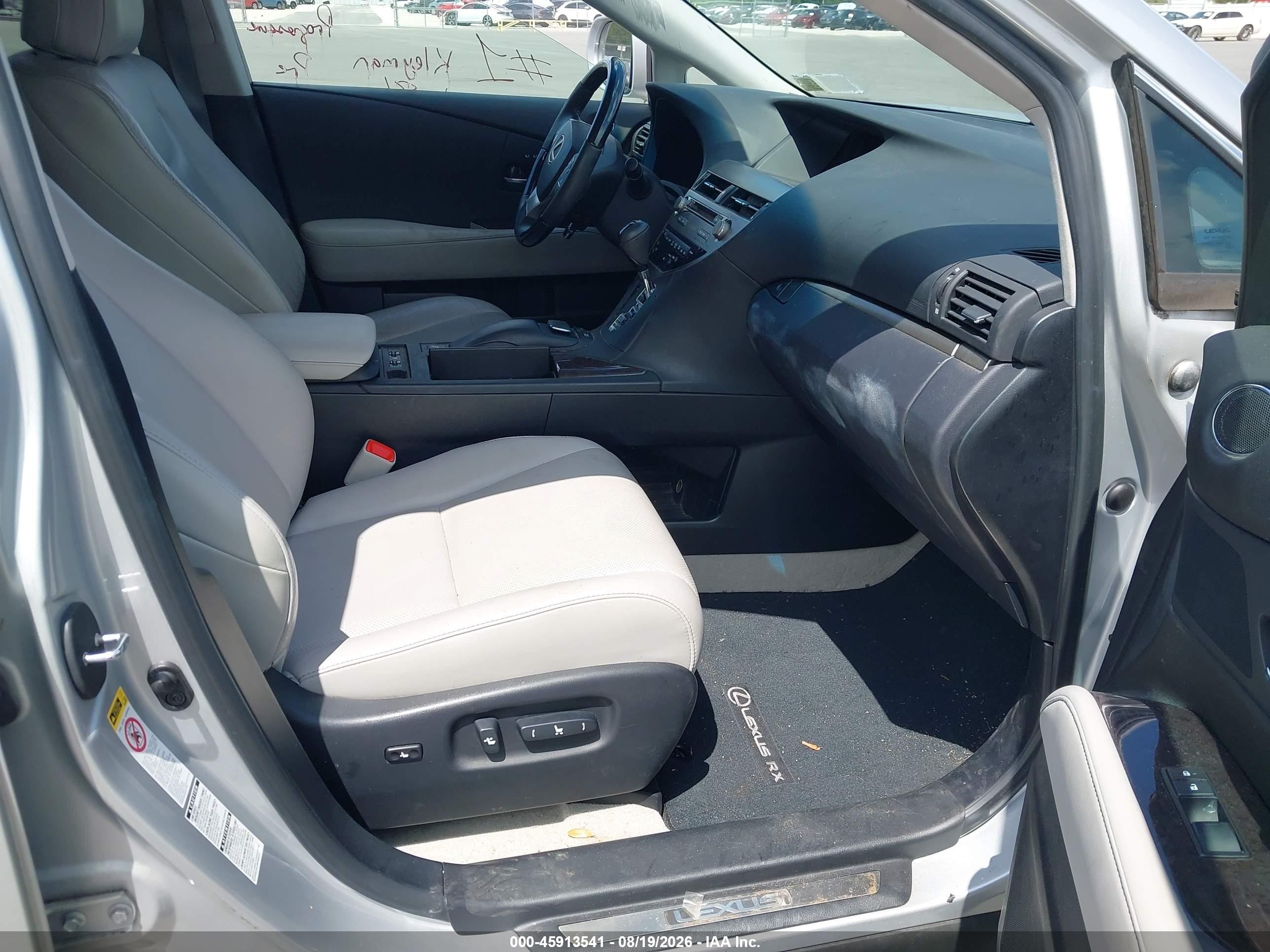 2013 Lexus Rx 350   Silver vin: 2T2BK1BAXDC188290