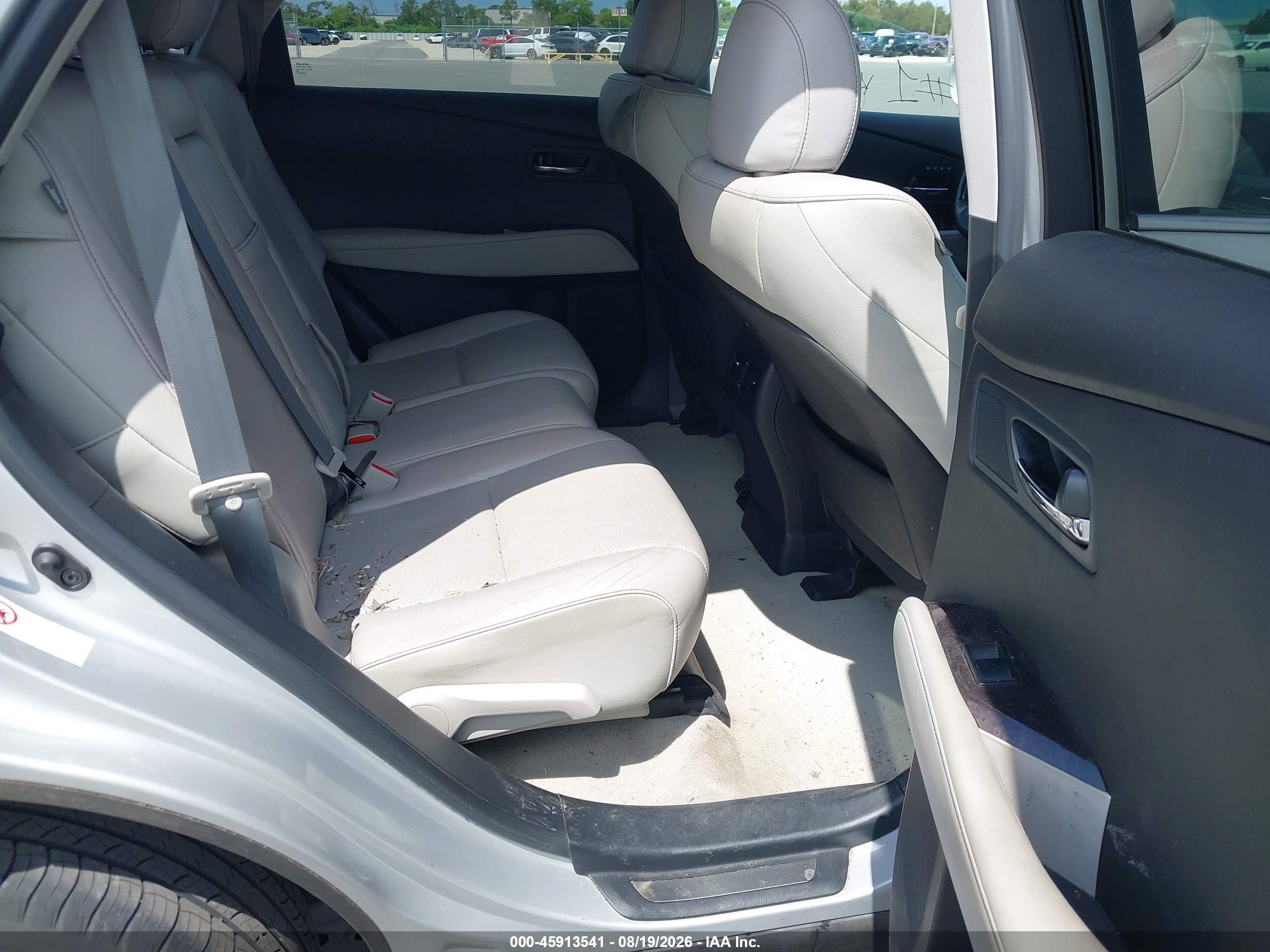 2013 Lexus Rx 350   Silver vin: 2T2BK1BAXDC188290