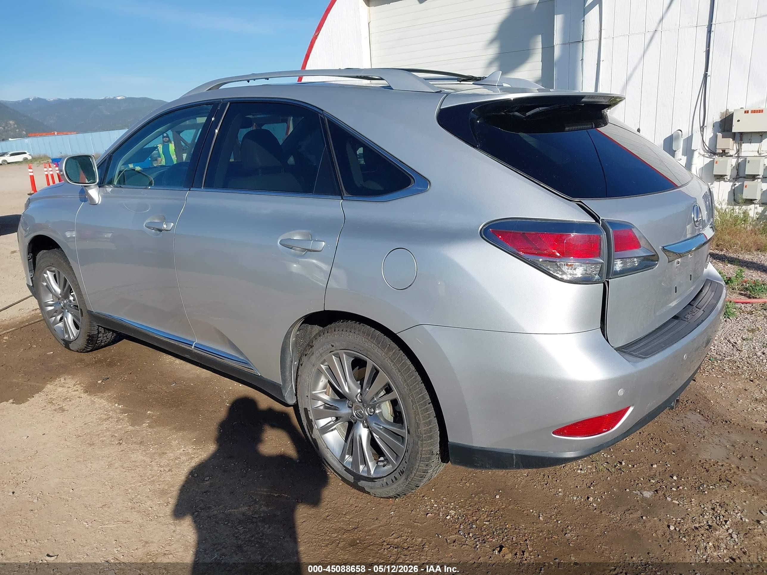 2013 Lexus Rx 350   Серебряный vin: 2T2BK1BAXDC202950