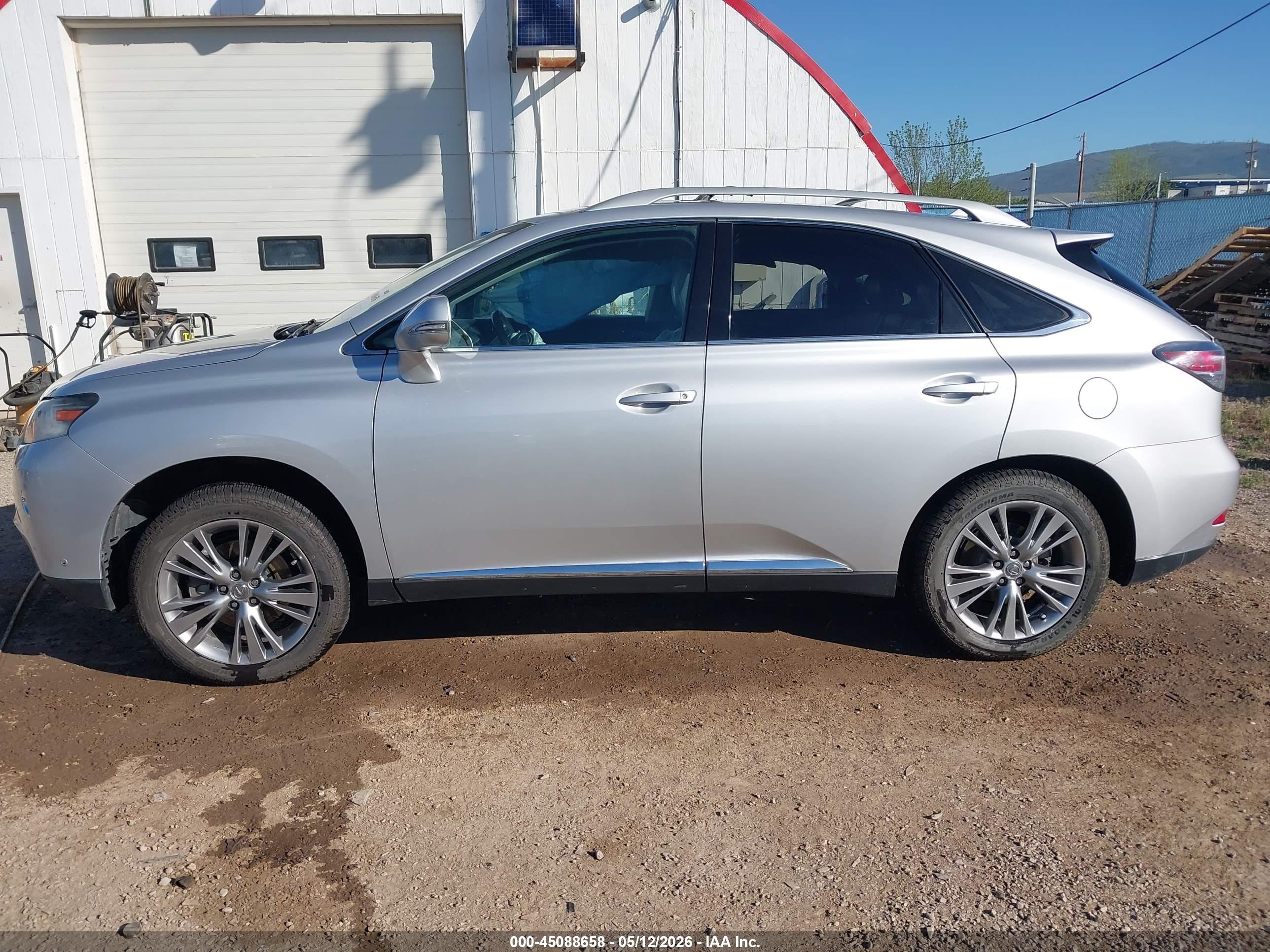 2013 Lexus Rx 350   Серебряный vin: 2T2BK1BAXDC202950