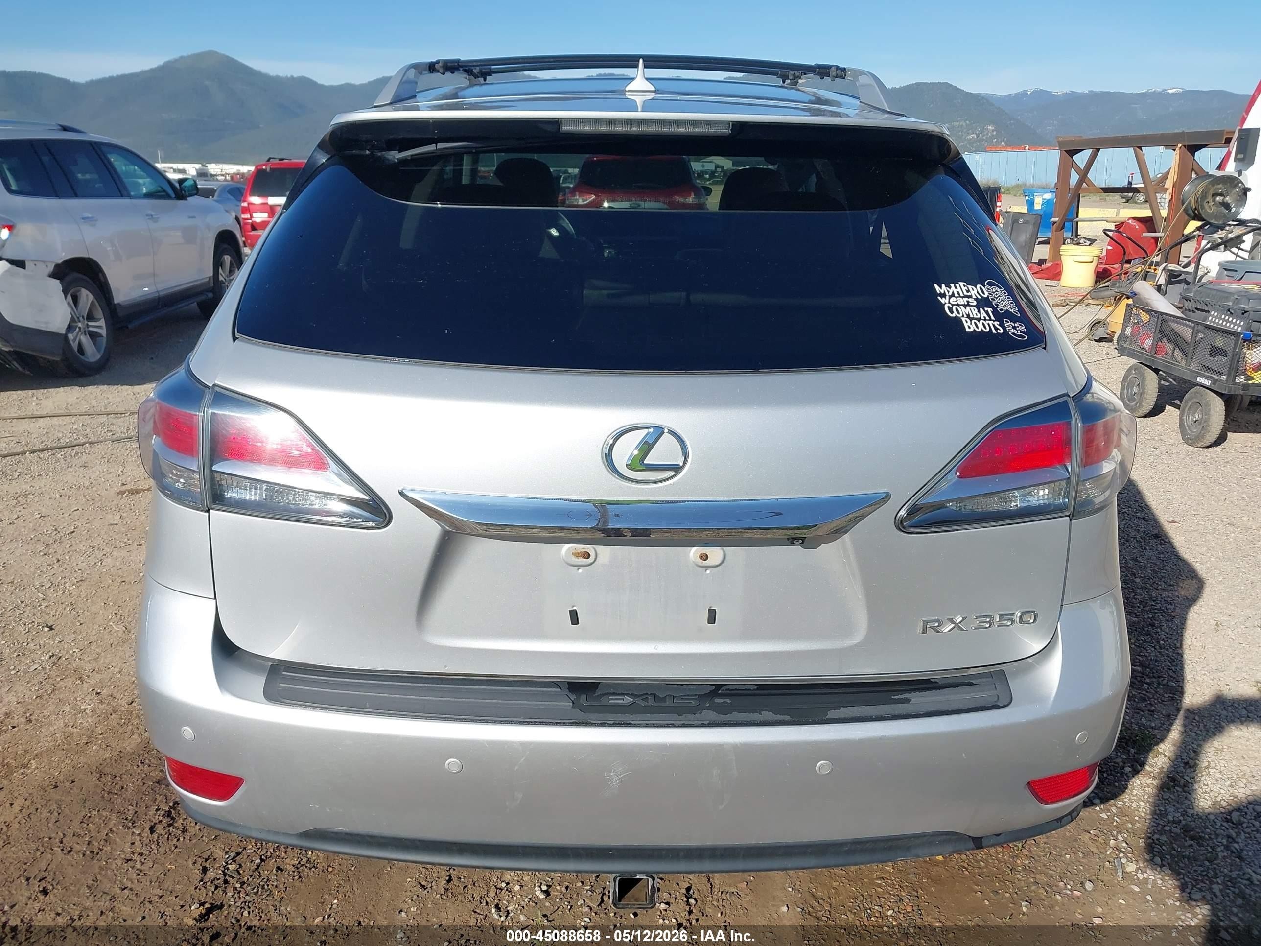 2013 Lexus Rx 350   Серебряный vin: 2T2BK1BAXDC202950