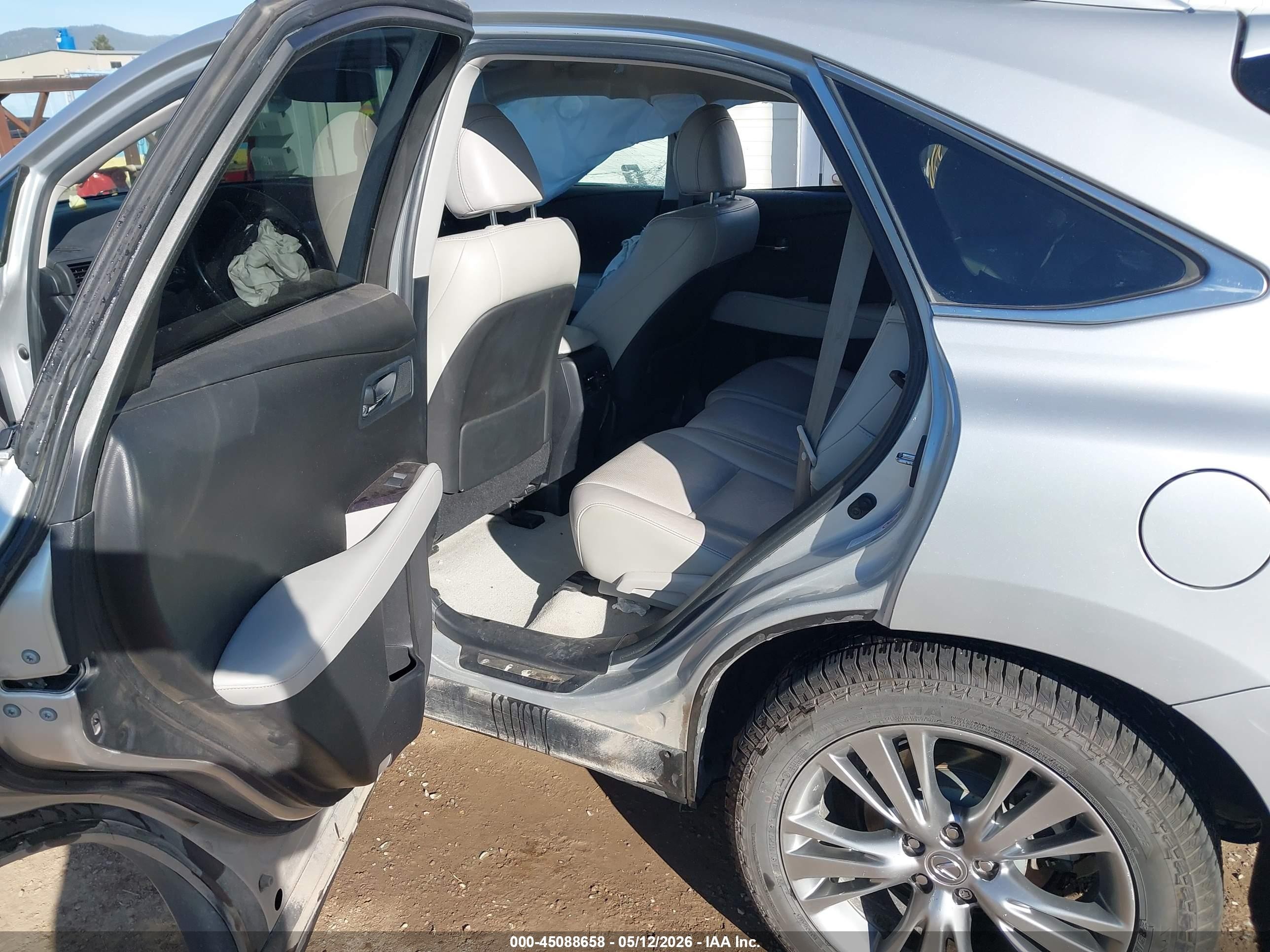 2013 Lexus Rx 350   Серебряный vin: 2T2BK1BAXDC202950