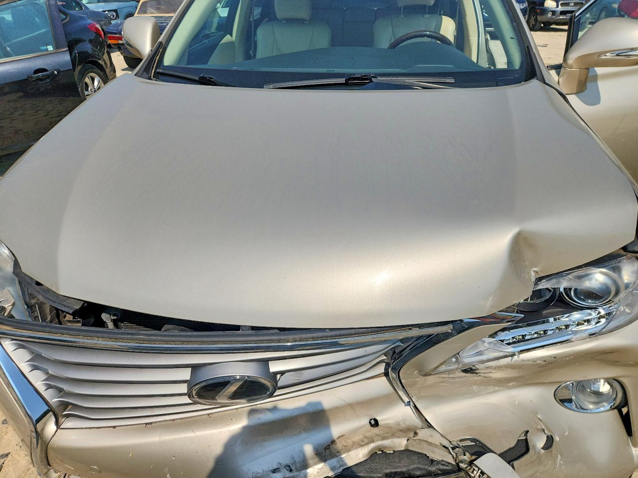 2013 Lexus Rx 350 Base Gold vin: 2T2BK1BAXDC204164