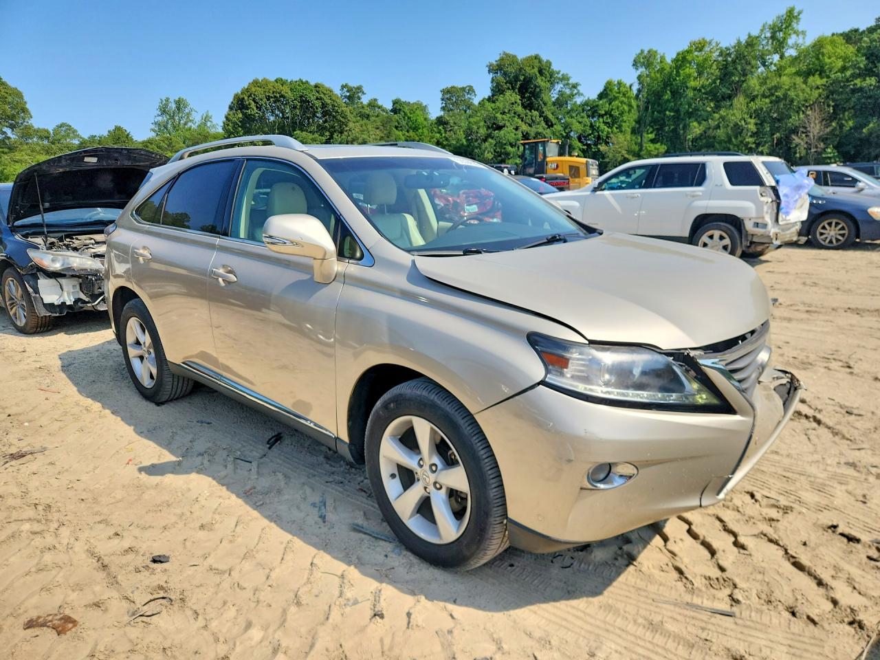 2013 Lexus Rx 350 Base Gold vin: 2T2BK1BAXDC204164
