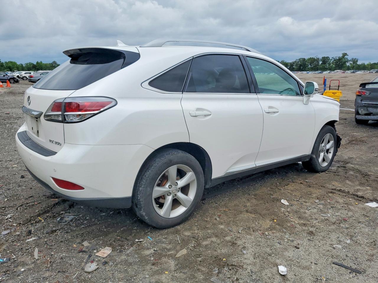 2013 Lexus Rx 350 Base White vin: 2T2BK1BAXDC204312
