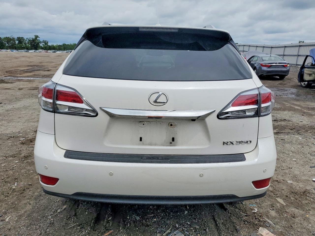 2013 Lexus Rx 350 Base White vin: 2T2BK1BAXDC204312