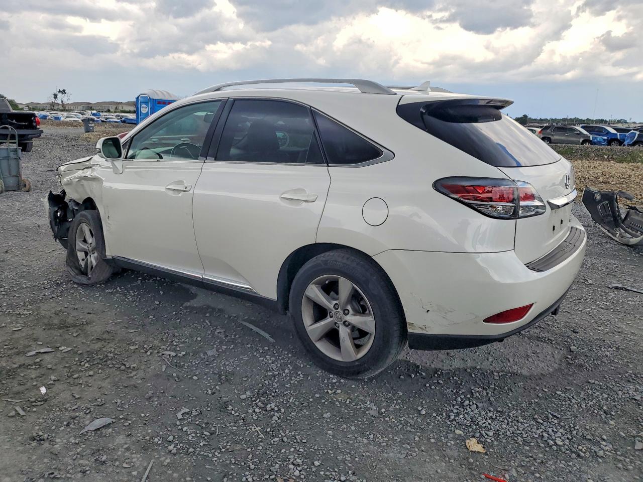 2013 Lexus Rx 350 Base White vin: 2T2BK1BAXDC210899
