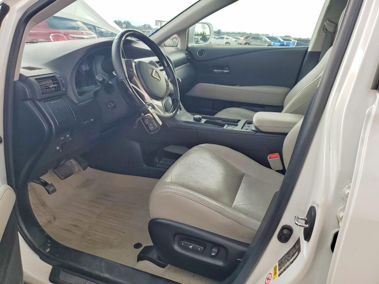 2013 Lexus Rx 350 Base White vin: 2T2BK1BAXDC210899