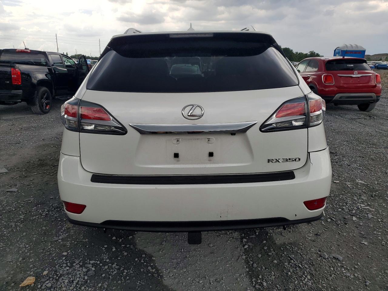 2013 Lexus Rx 350 Base White vin: 2T2BK1BAXDC210899