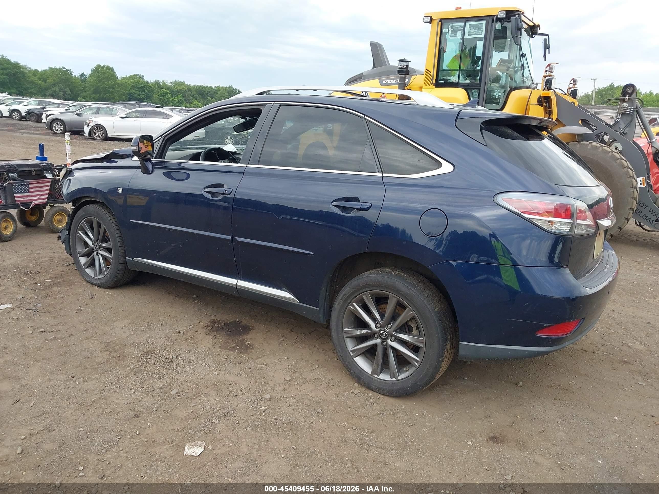2013 Lexus Rx 350 F Sport Blue vin: 2T2BK1BAXDC214581