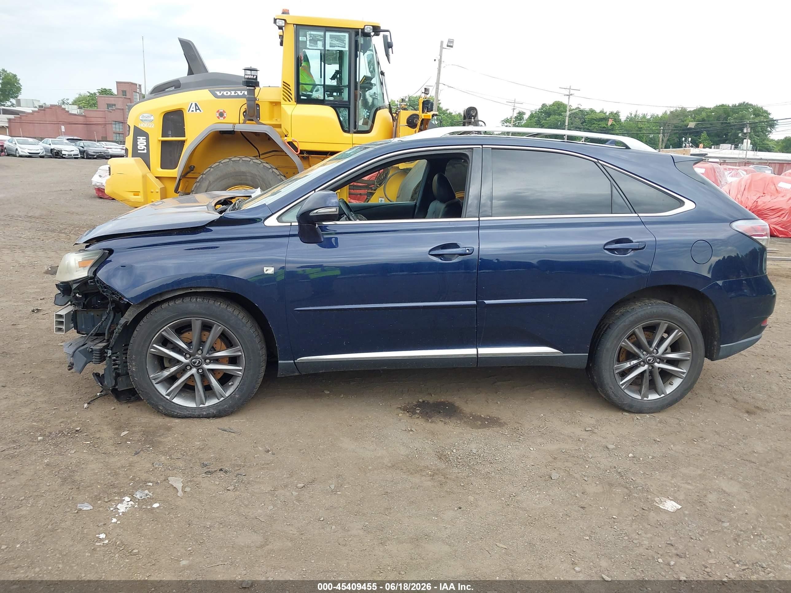 2013 Lexus Rx 350 F Sport Blue vin: 2T2BK1BAXDC214581