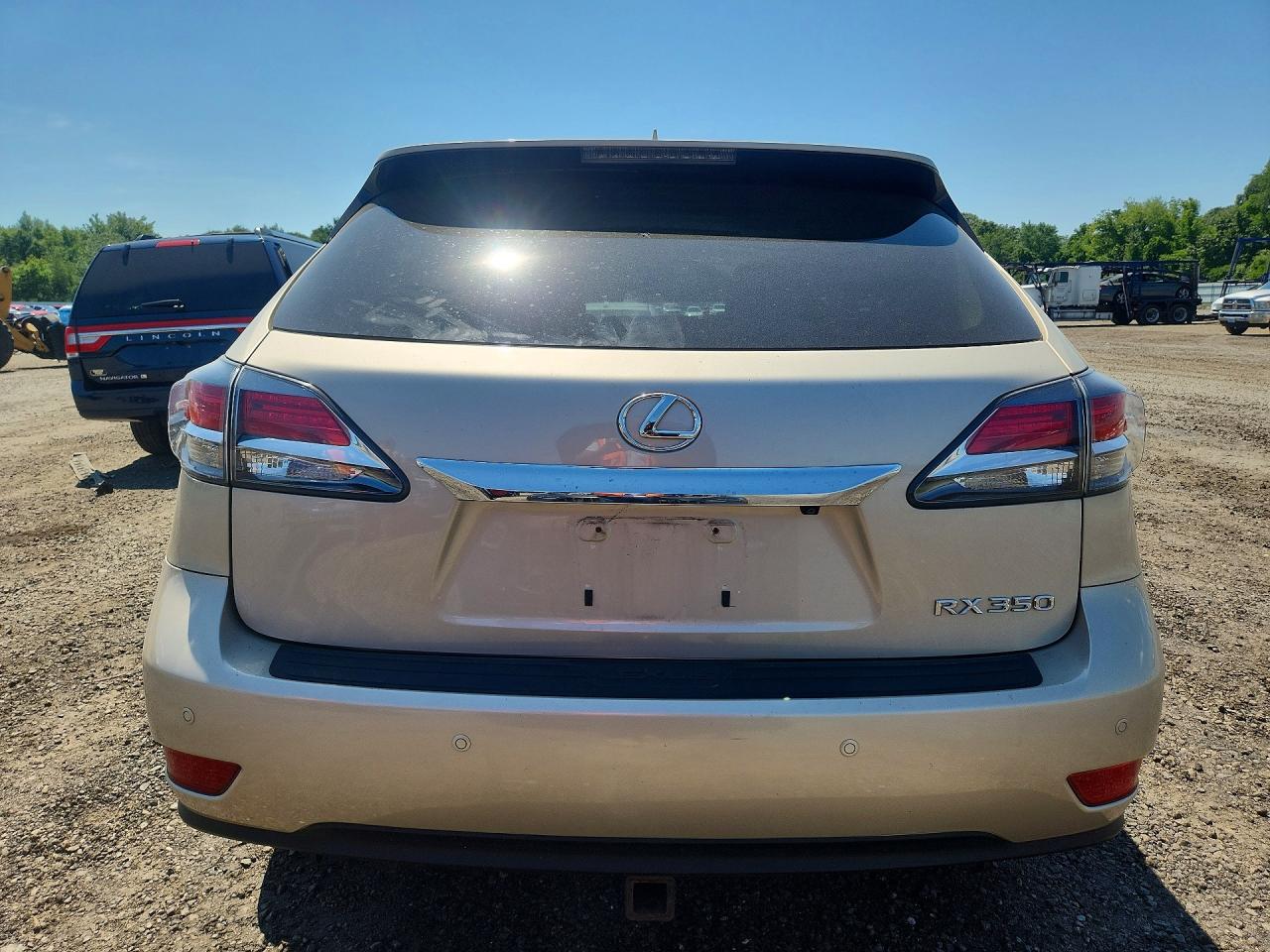 2013 Lexus Rx 350 Base Золотой vin: 2T2BK1BAXDC215875
