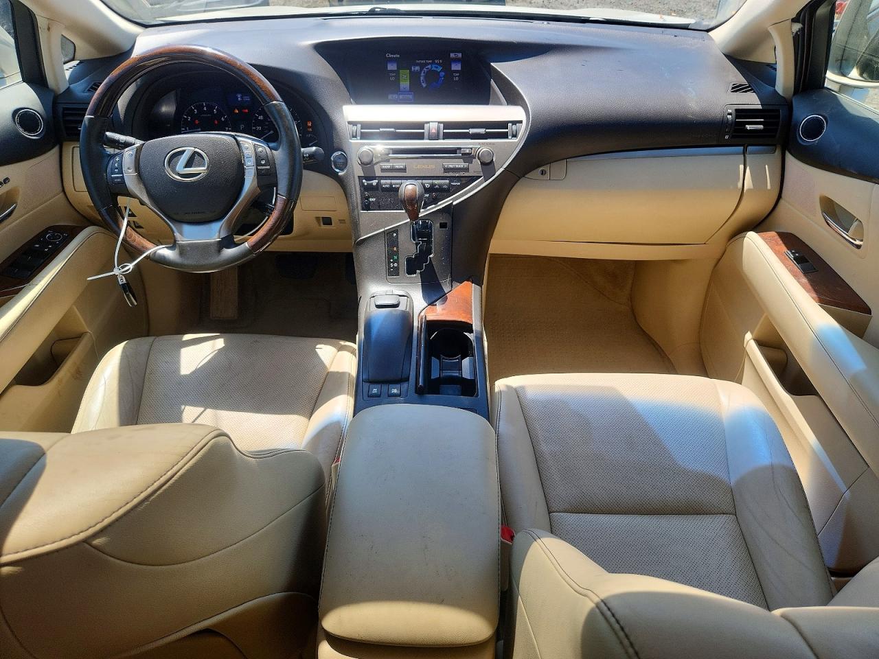 2013 Lexus Rx 350 Base Золотой vin: 2T2BK1BAXDC215875