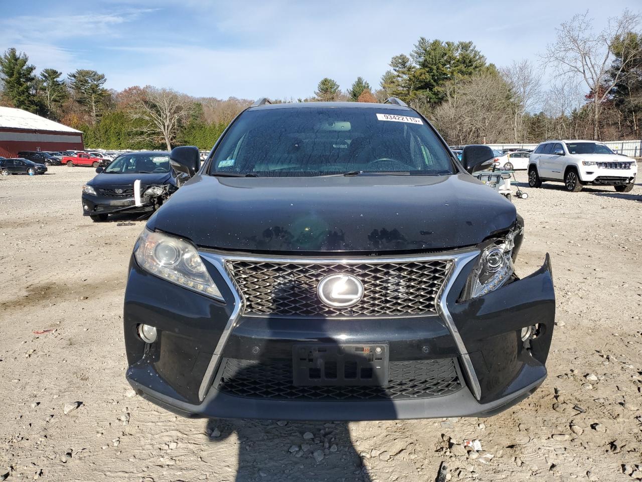 2013 Lexus Rx 350 Base Черный vin: 2T2BK1BAXDC219327