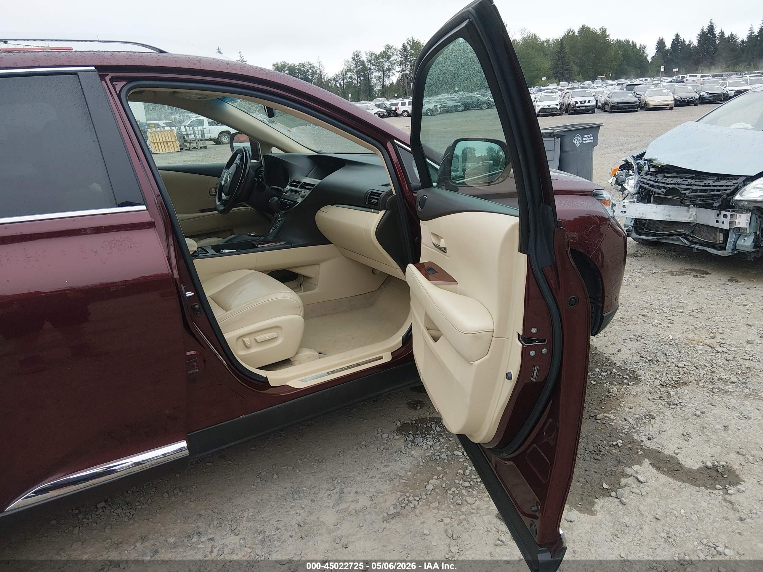 2013 Lexus Rx 350   Red vin: 2T2BK1BAXDC223197
