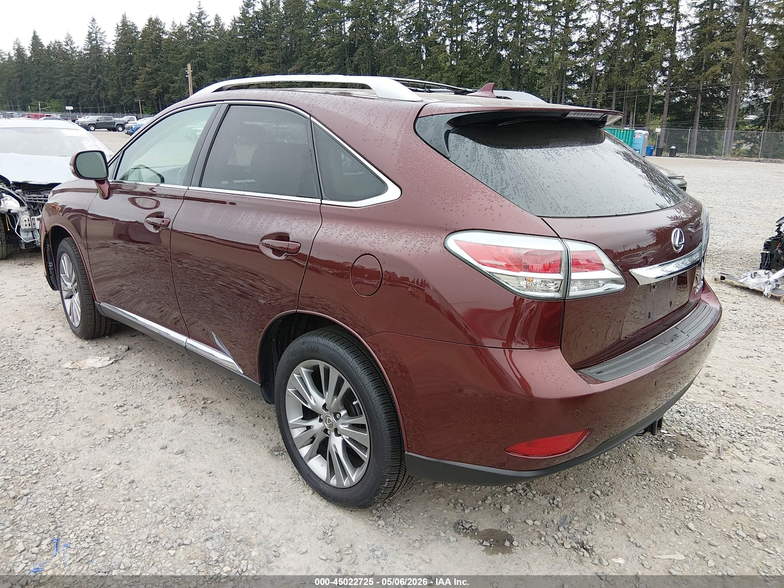 2013 Lexus Rx 350   Red vin: 2T2BK1BAXDC223197