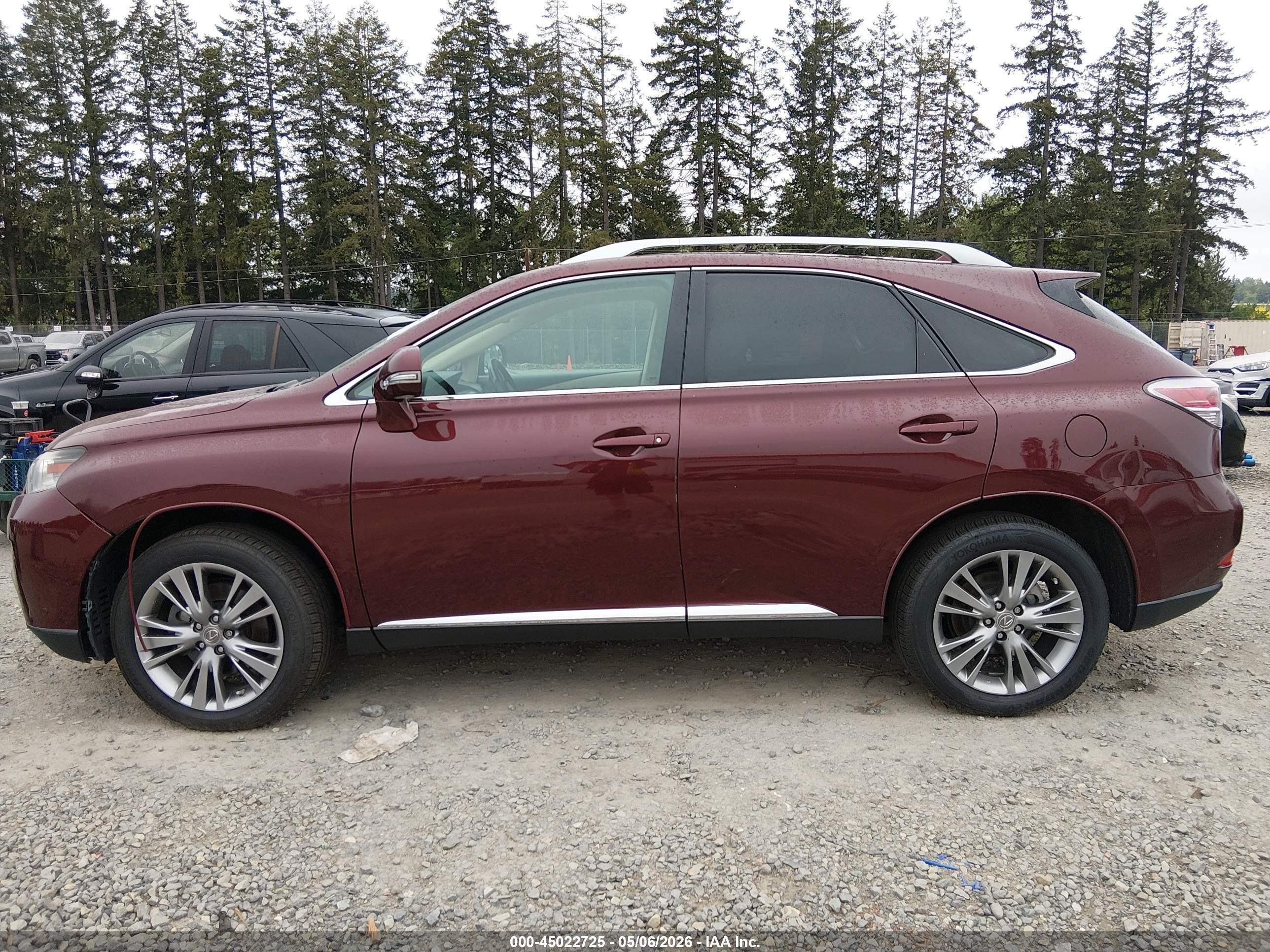 2013 Lexus Rx 350   Red vin: 2T2BK1BAXDC223197