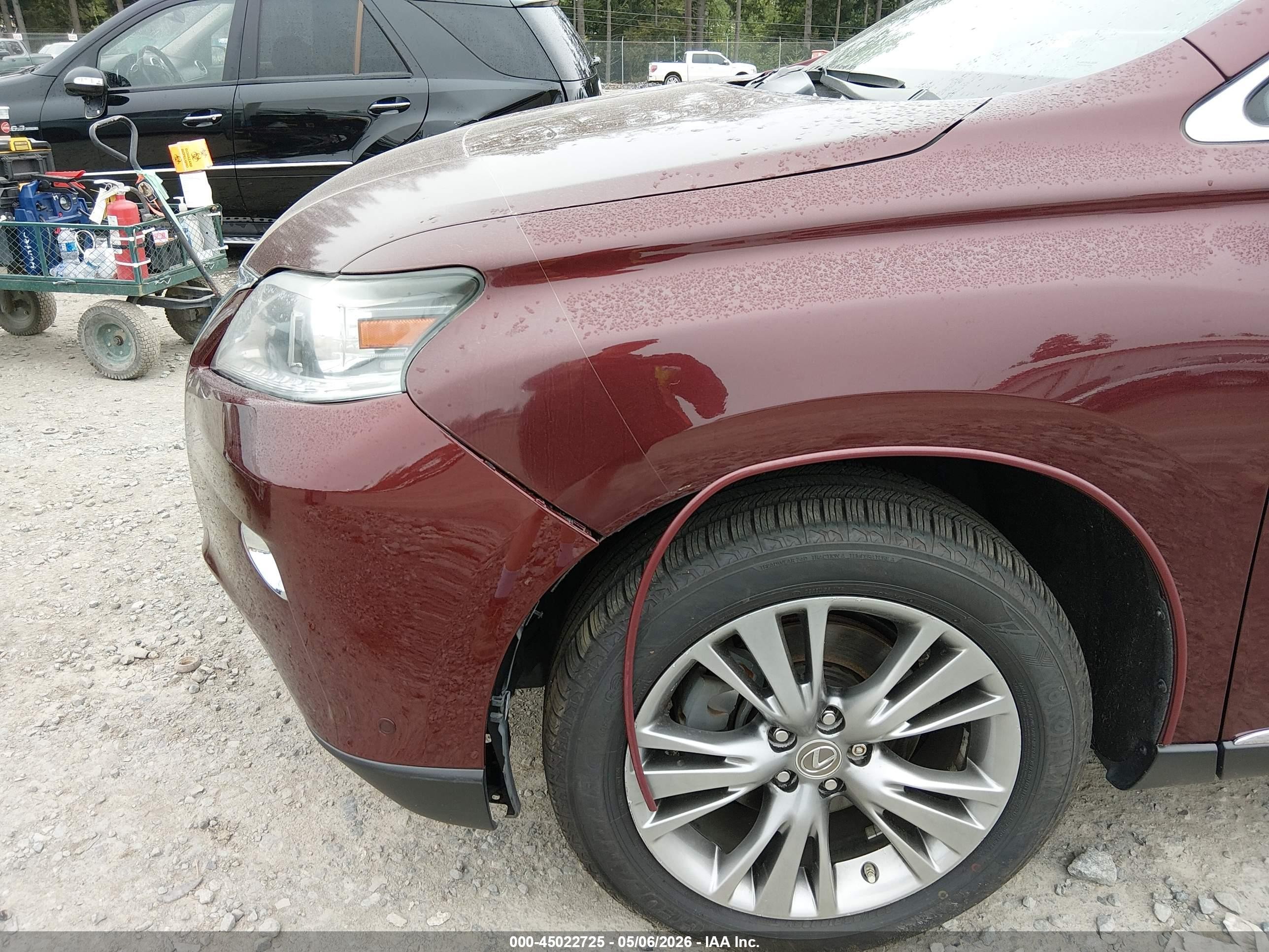 2013 Lexus Rx 350   Red vin: 2T2BK1BAXDC223197
