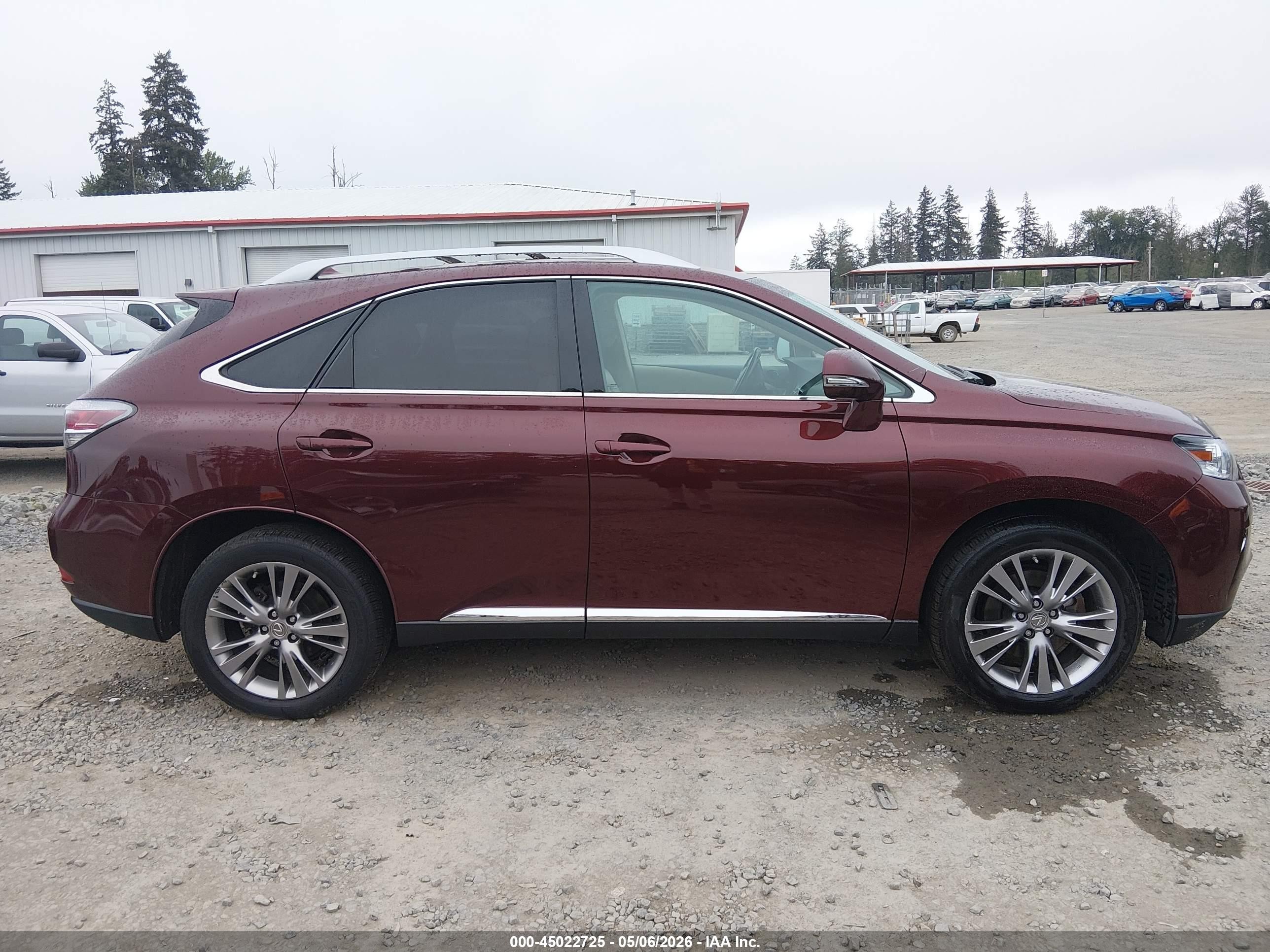 2013 Lexus Rx 350   Red vin: 2T2BK1BAXDC223197