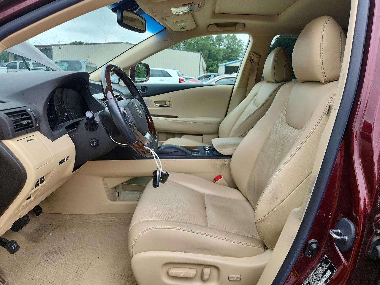 2013 Lexus Rx 350 Base Burgundy vin: 2T2BK1BAXDC224818
