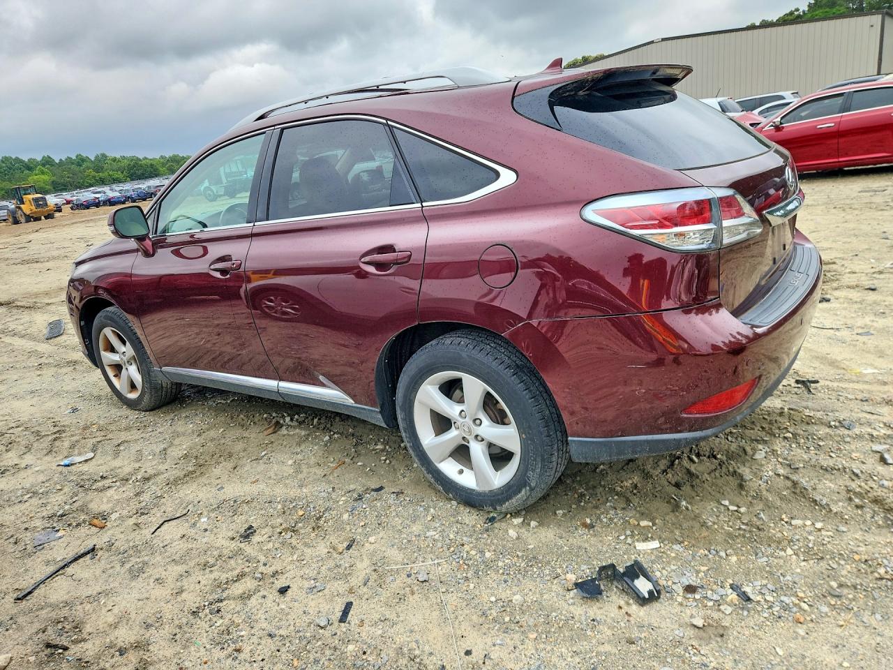 2013 Lexus Rx 350 Base Burgundy vin: 2T2BK1BAXDC224818