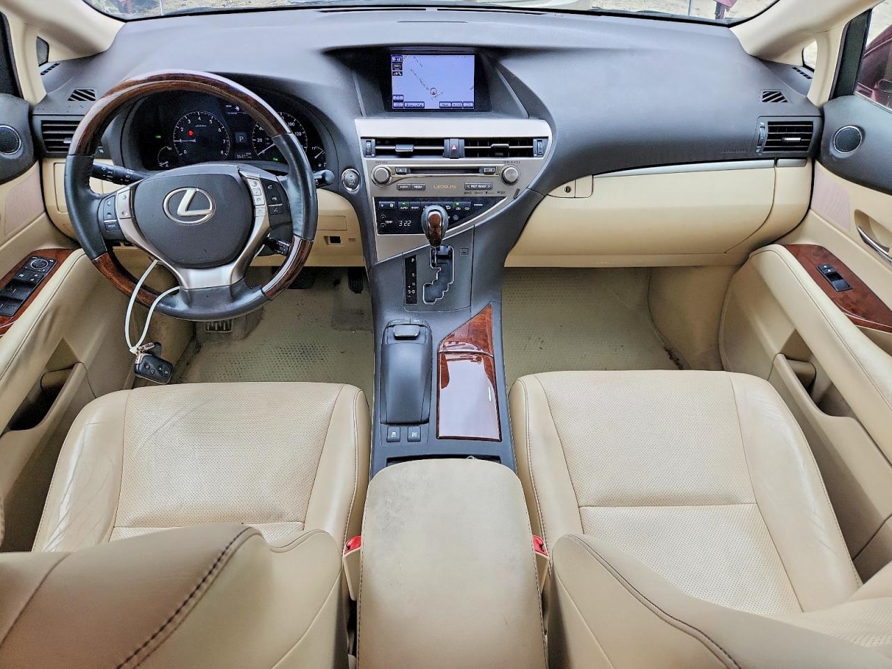 2013 Lexus Rx 350 Base Burgundy vin: 2T2BK1BAXDC224818