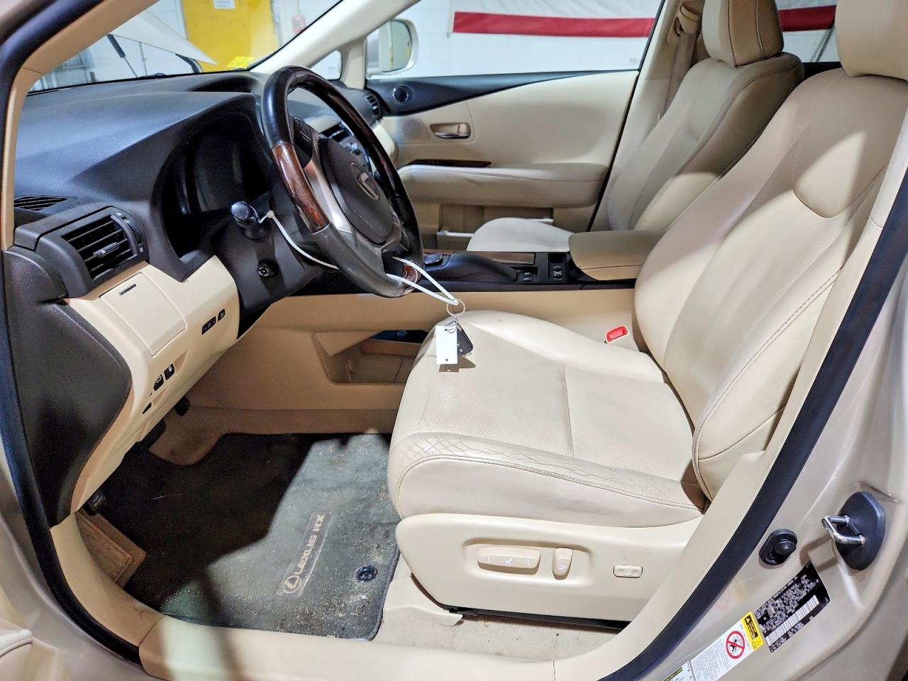 2013 Lexus Rx 350 Base Tan vin: 2T2BK1BAXDC225712