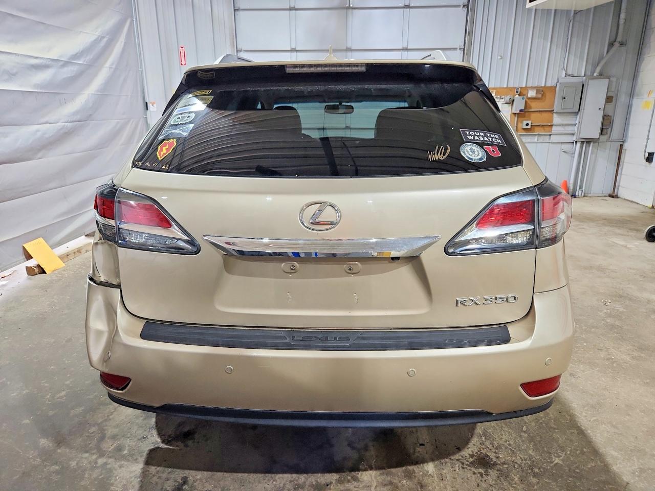 2013 Lexus Rx 350 Base Tan vin: 2T2BK1BAXDC225712