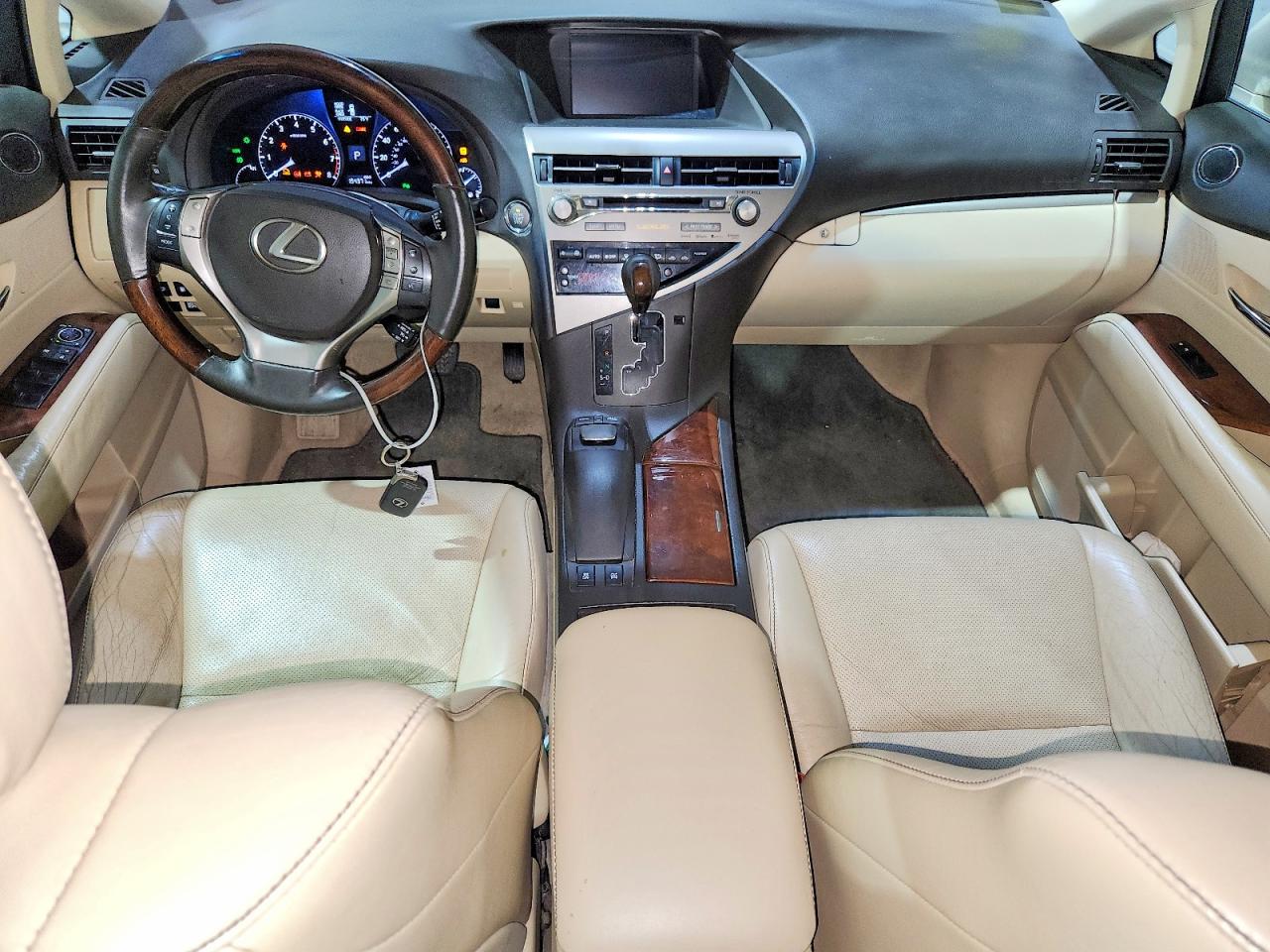 2013 Lexus Rx 350 Base Tan vin: 2T2BK1BAXDC225712