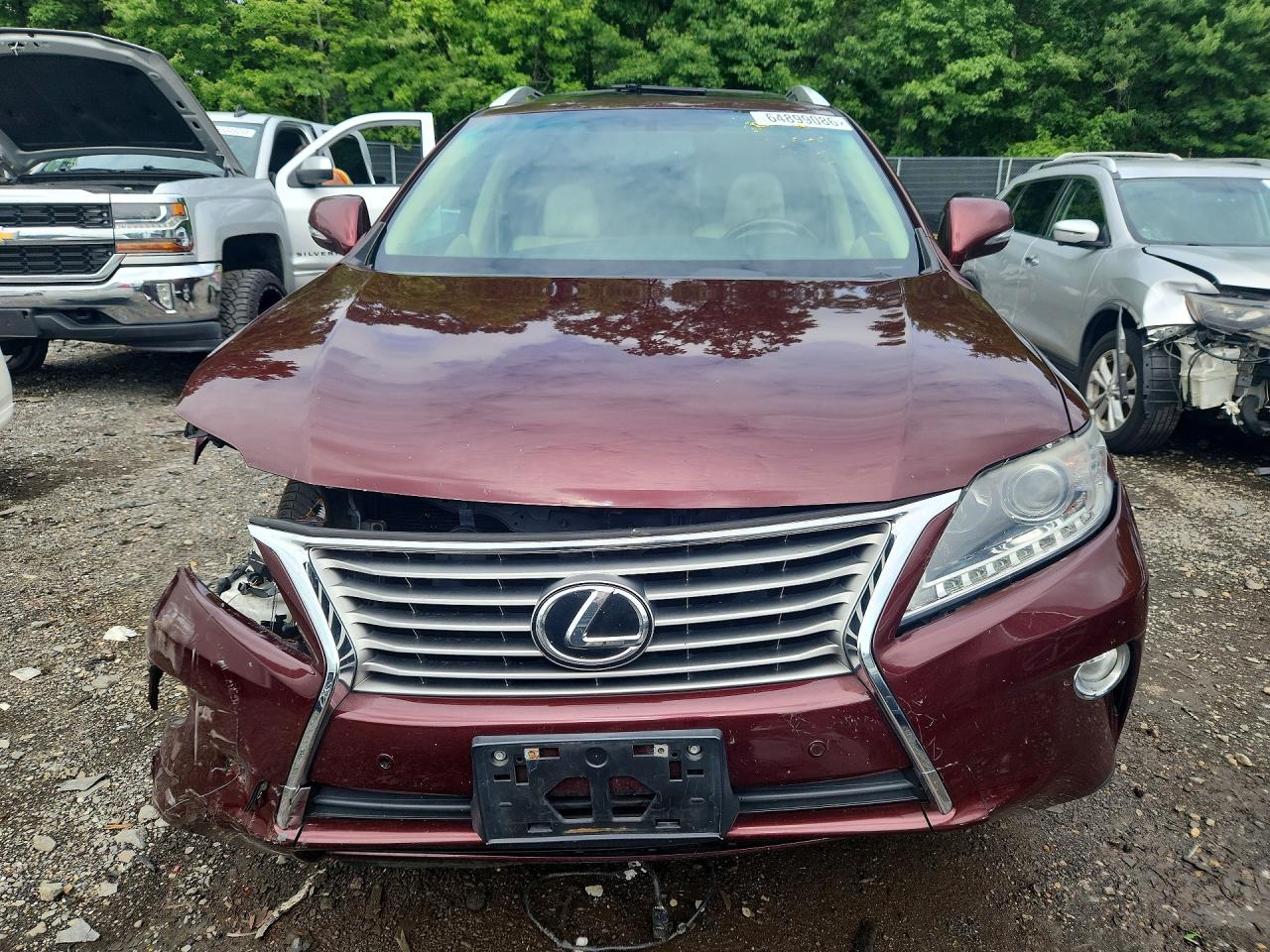 2014 Lexus Rx 350 Base Burgundy vin: 2T2BK1BAXEC238476
