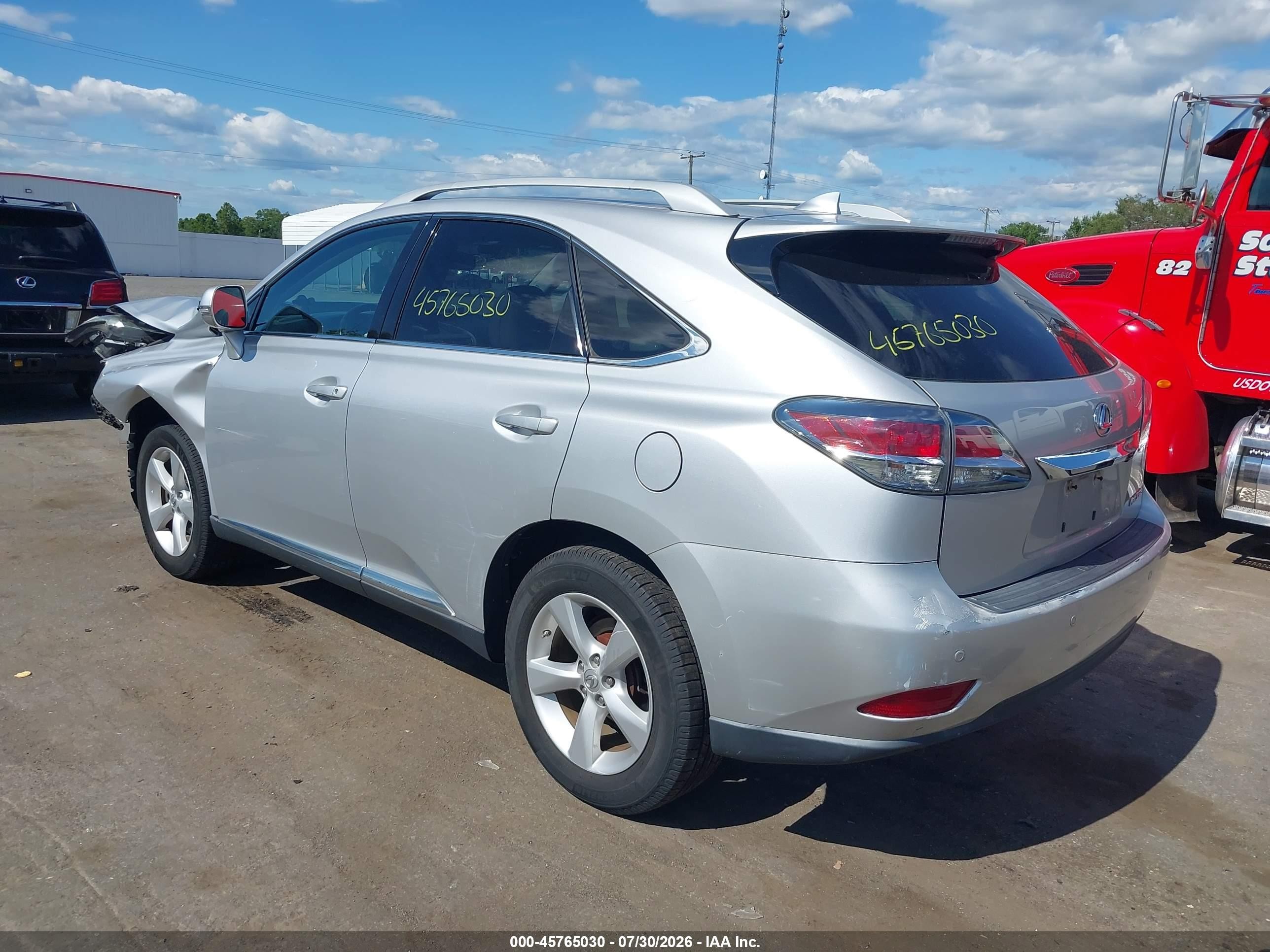 2014 Lexus Rx 350 Silver vin: 2T2BK1BAXEC248425