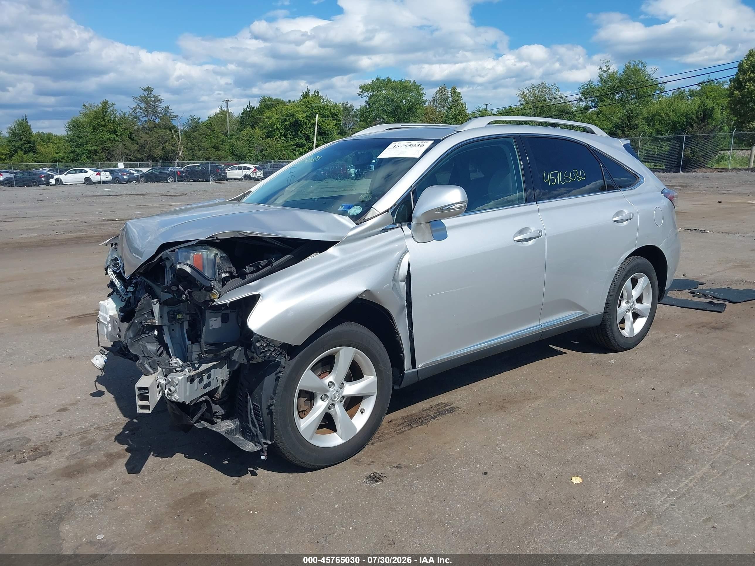 2014 Lexus Rx 350 Silver vin: 2T2BK1BAXEC248425