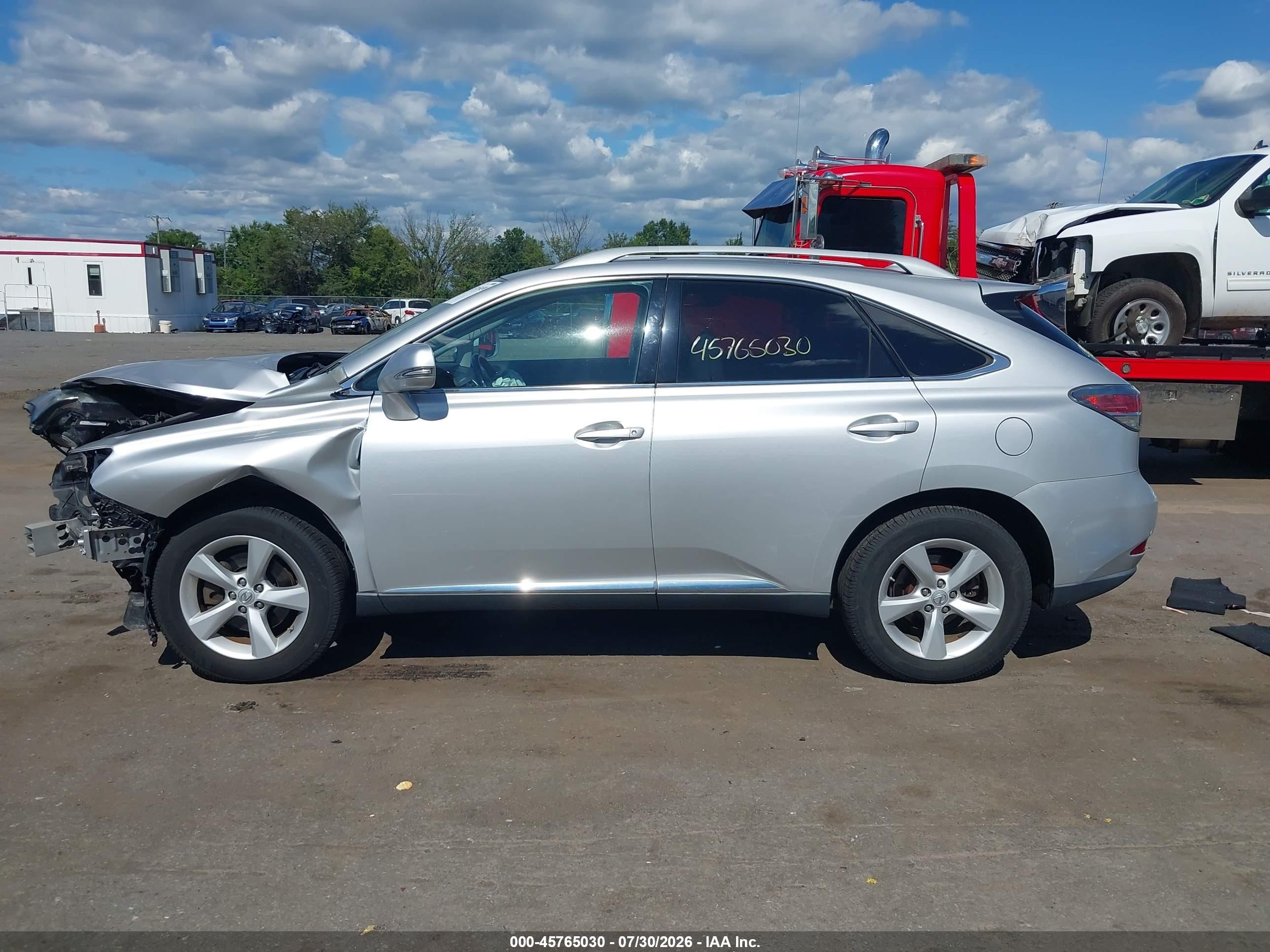2014 Lexus Rx 350 Silver vin: 2T2BK1BAXEC248425