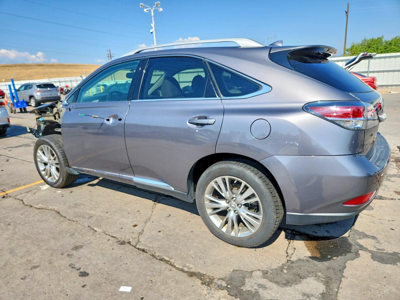 2014 Lexus Rx 350 Base Серый vin: 2T2BK1BAXEC249171