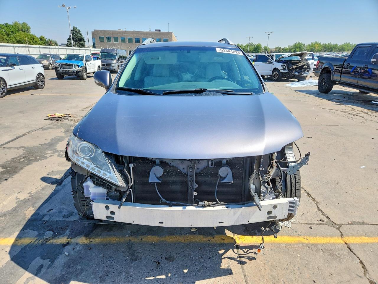 2014 Lexus Rx 350 Base Серый vin: 2T2BK1BAXEC249171