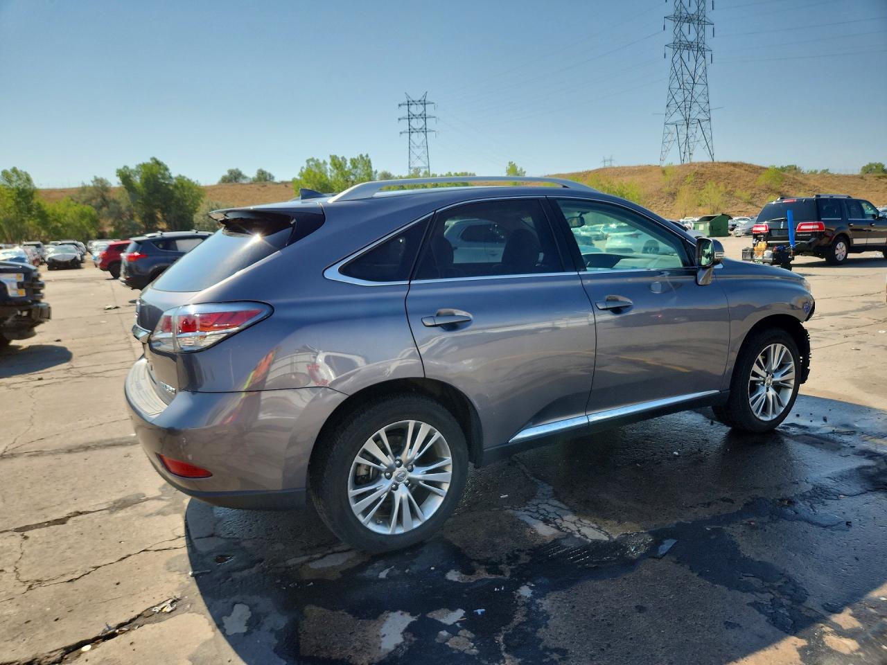 2014 Lexus Rx 350 Base Серый vin: 2T2BK1BAXEC249171
