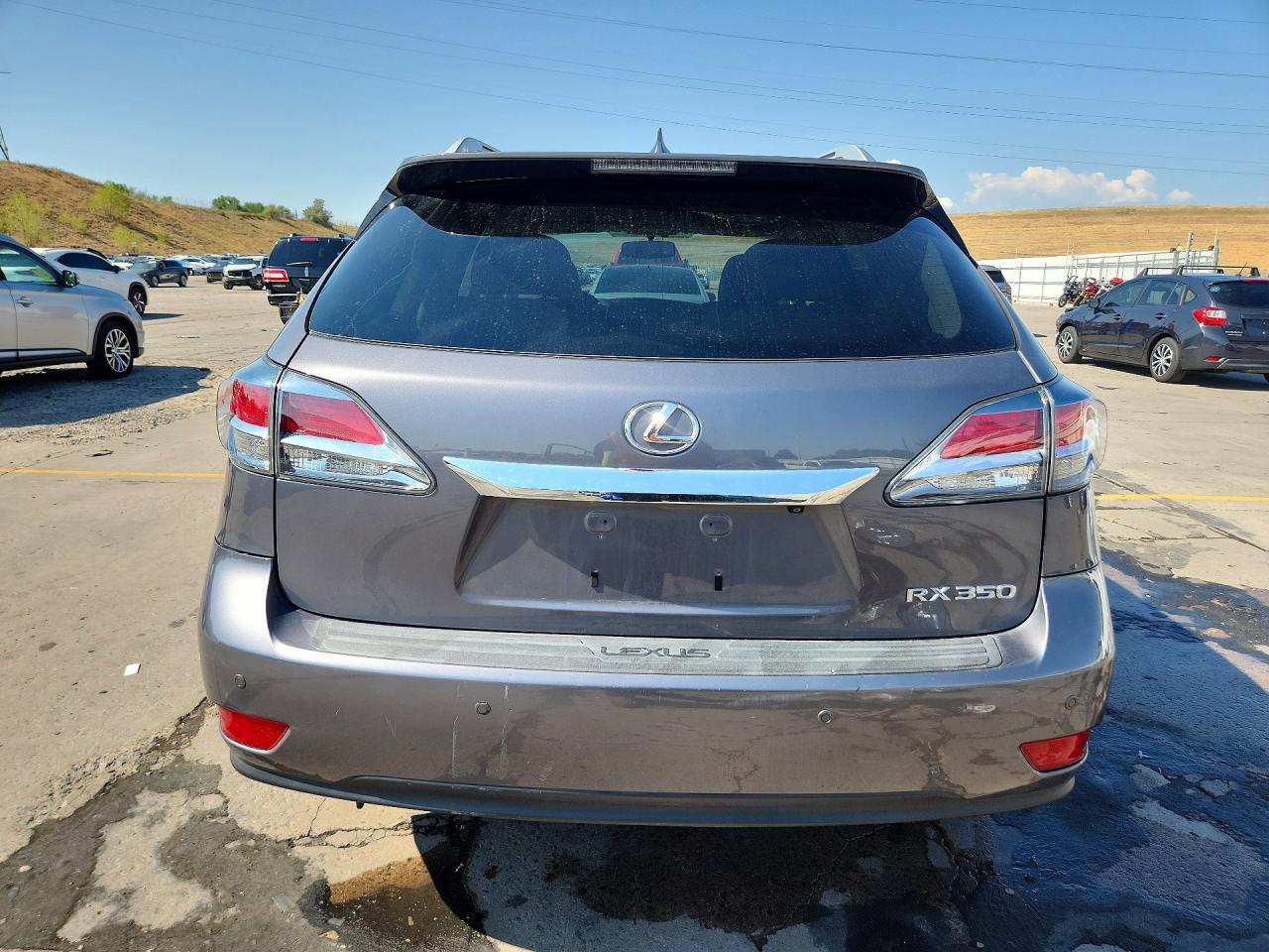 2014 Lexus Rx 350 Base Серый vin: 2T2BK1BAXEC249171