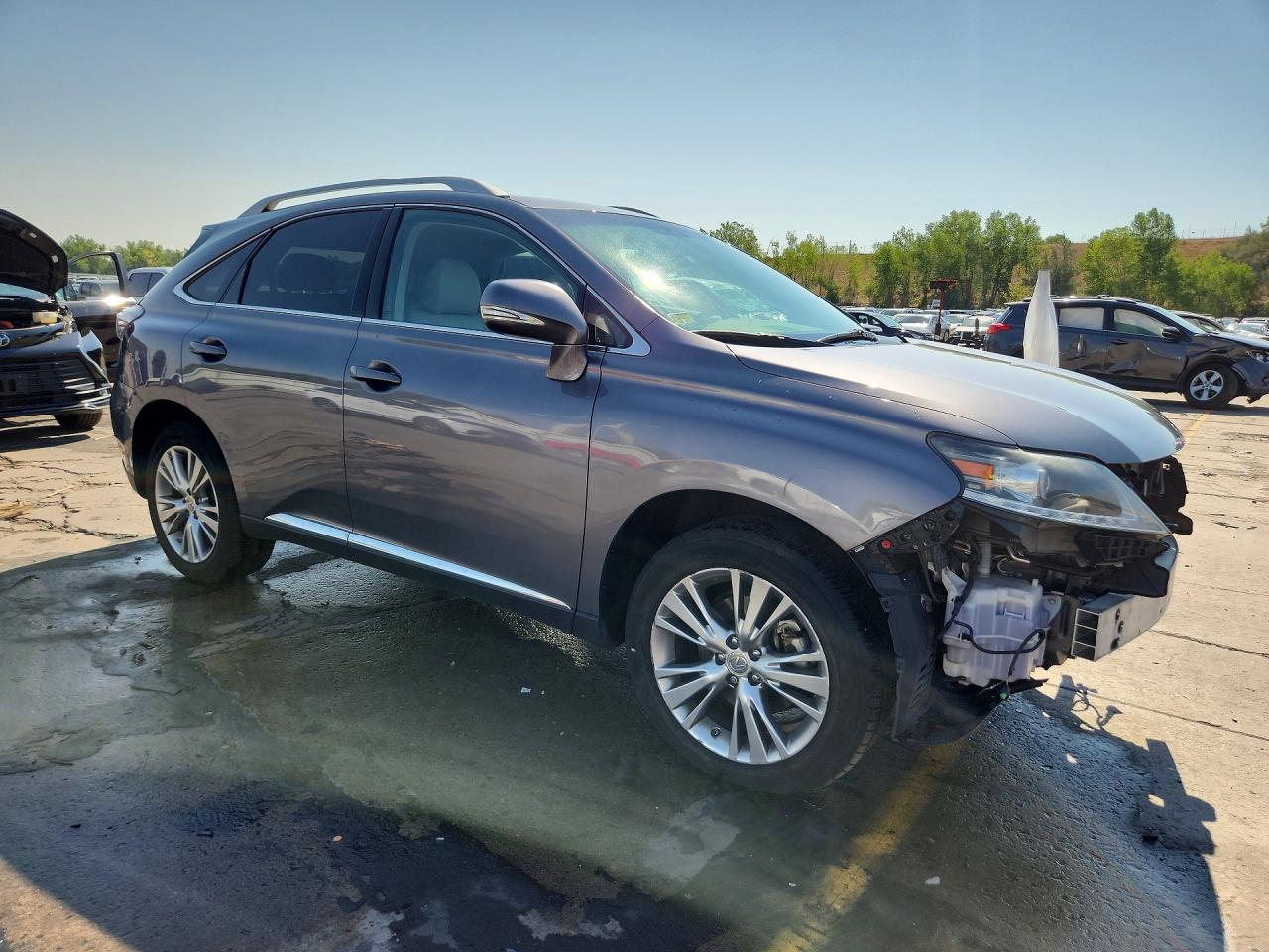 2014 Lexus Rx 350 Base Серый vin: 2T2BK1BAXEC249171