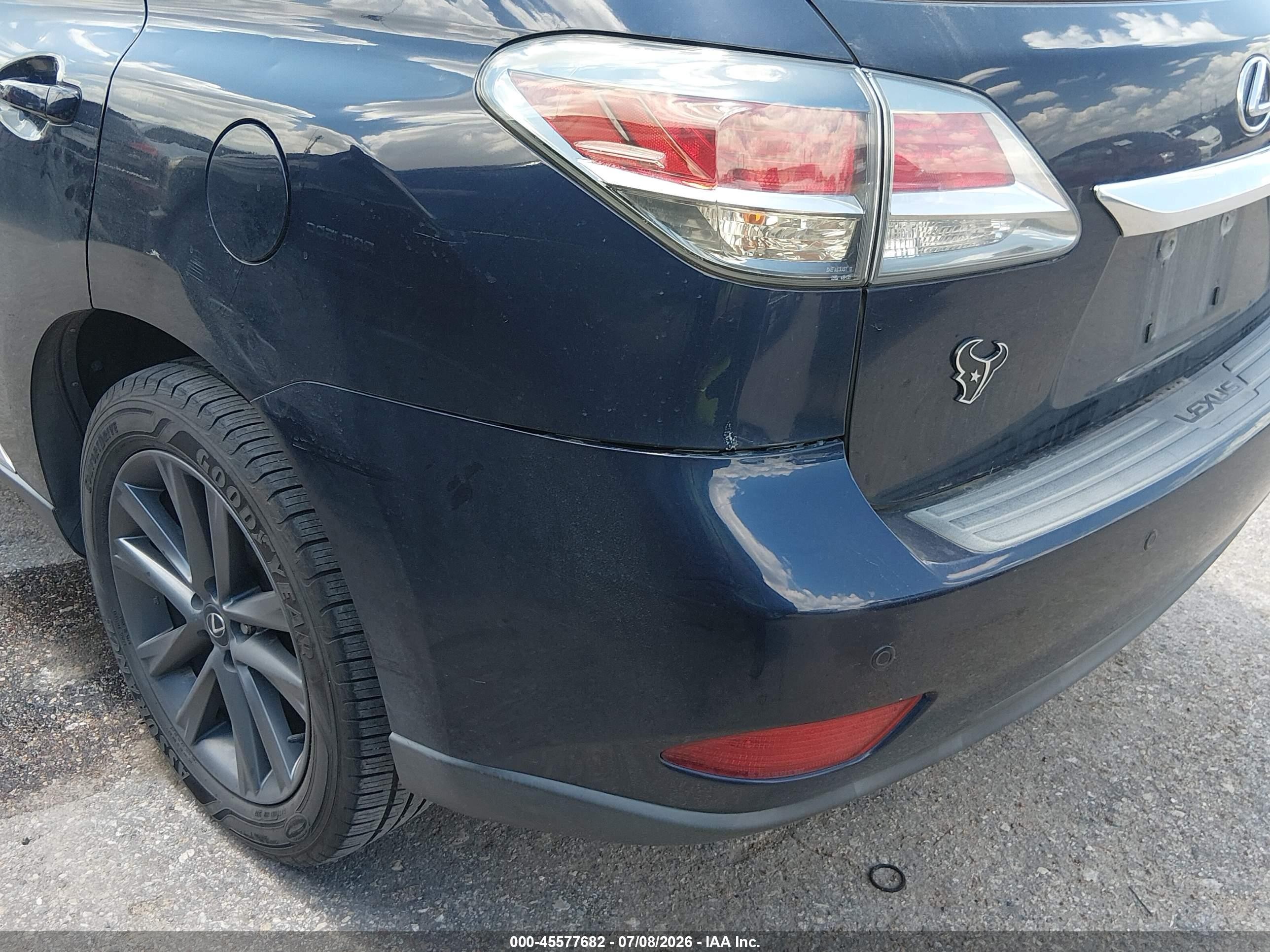 2015 Lexus Rx 350 F Sport Blue vin: 2T2BK1BAXFC257286