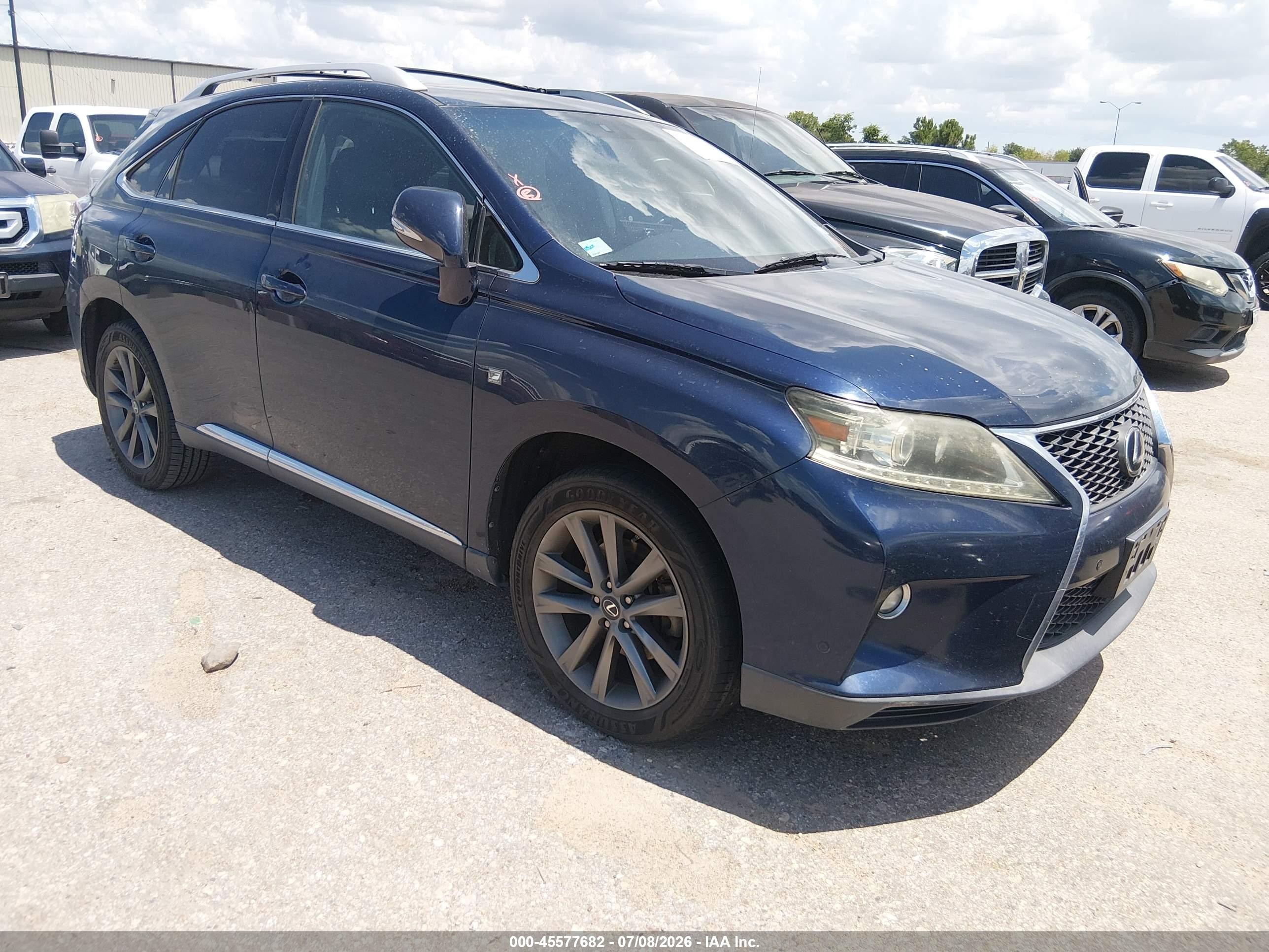 2015 Lexus Rx 350 F Sport Blue vin: 2T2BK1BAXFC257286