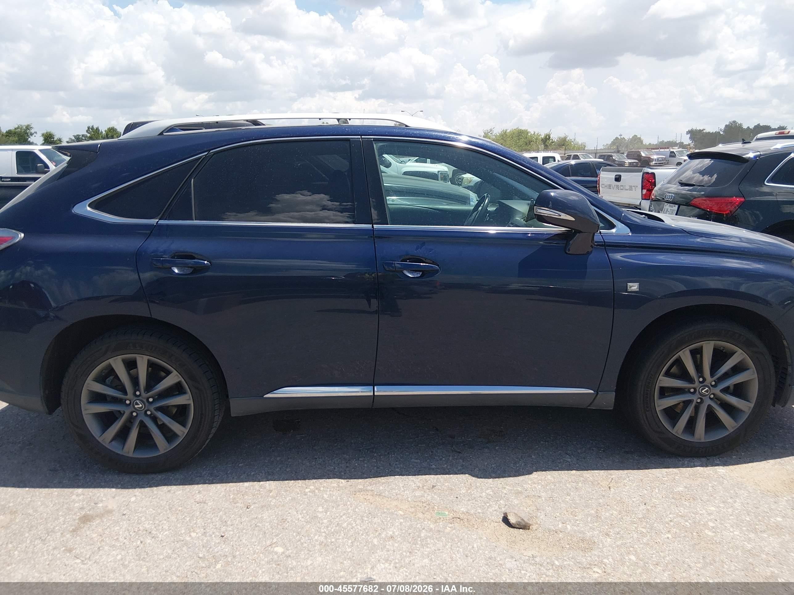 2015 Lexus Rx 350 F Sport Blue vin: 2T2BK1BAXFC257286