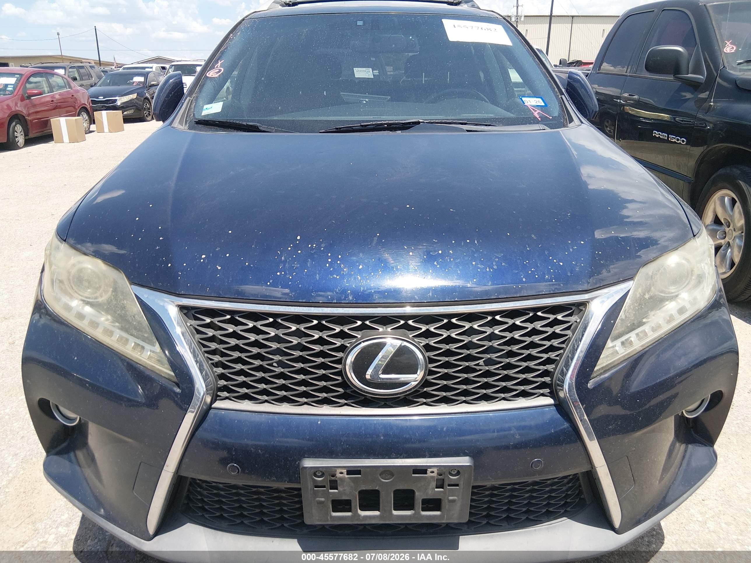 2015 Lexus Rx 350 F Sport Blue vin: 2T2BK1BAXFC257286