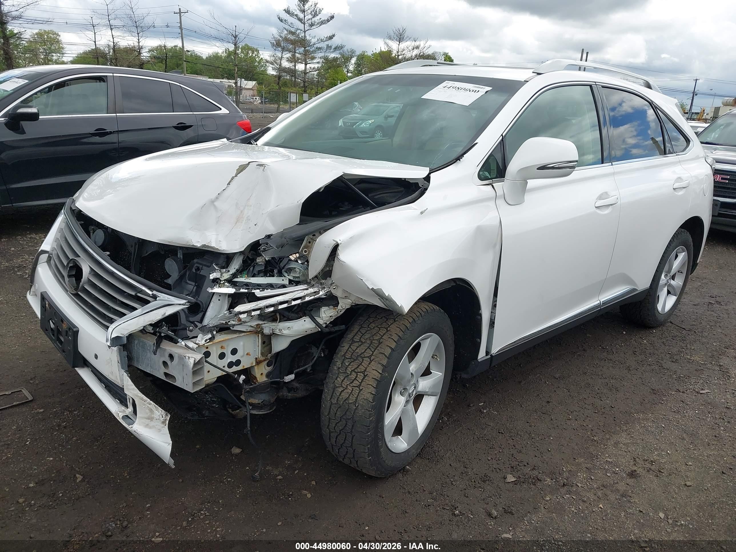 2015 Lexus Rx 350 White vin: 2T2BK1BAXFC258258