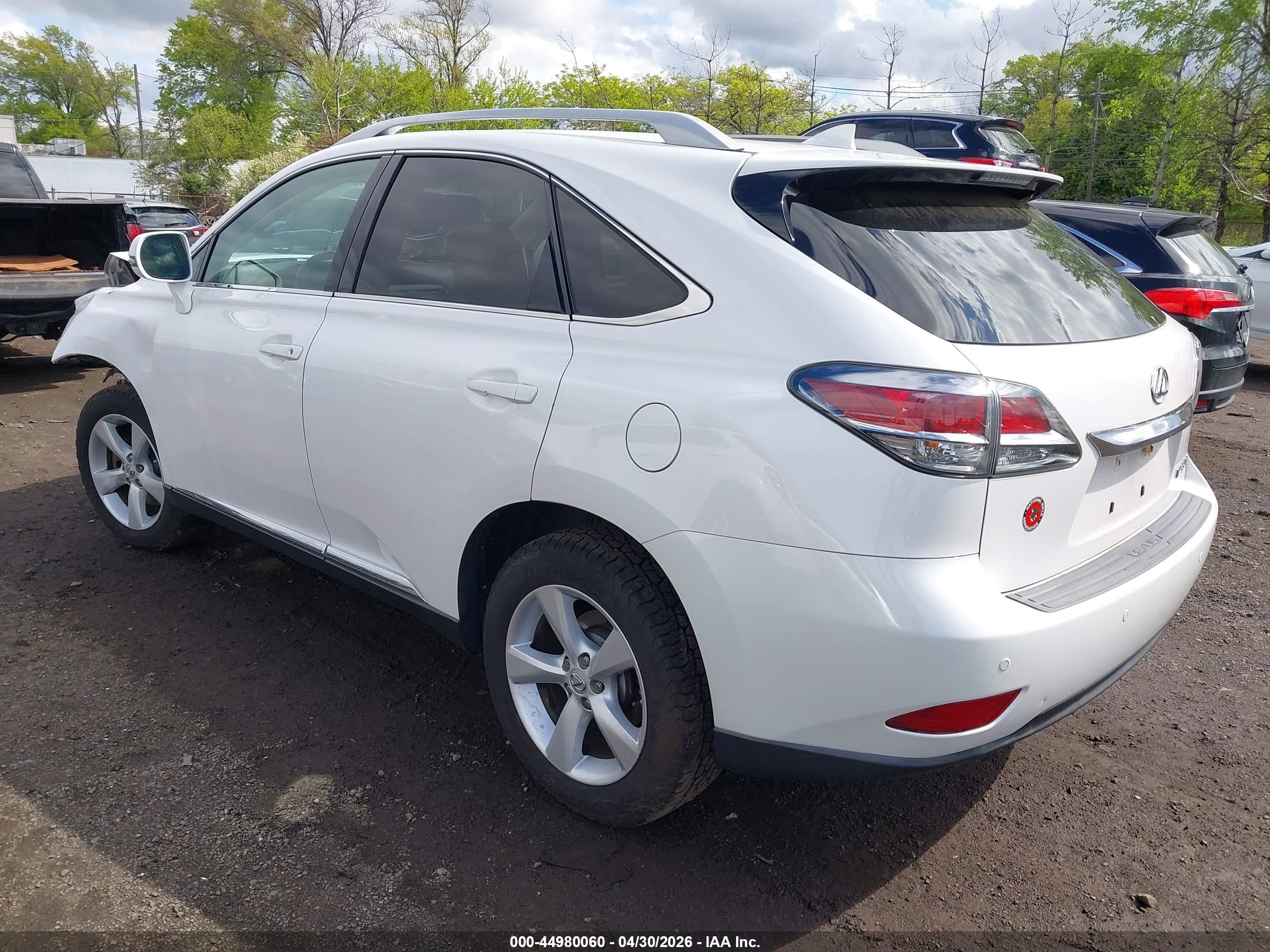 2015 Lexus Rx 350 White vin: 2T2BK1BAXFC258258