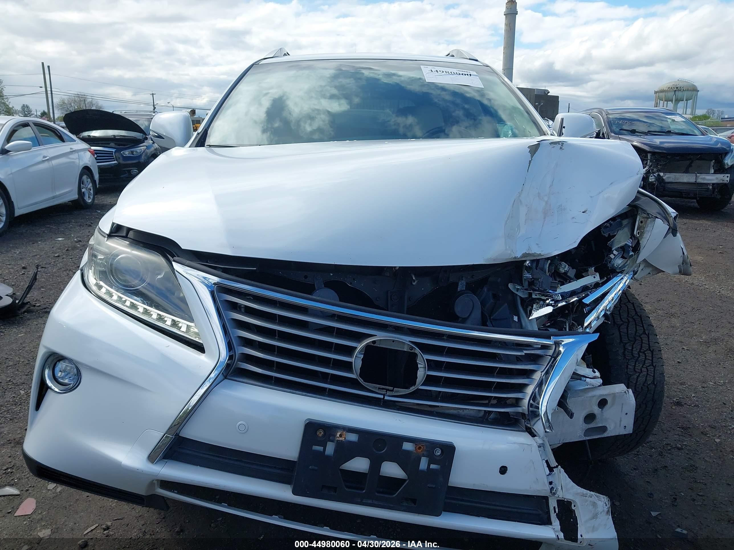 2015 Lexus Rx 350 White vin: 2T2BK1BAXFC258258