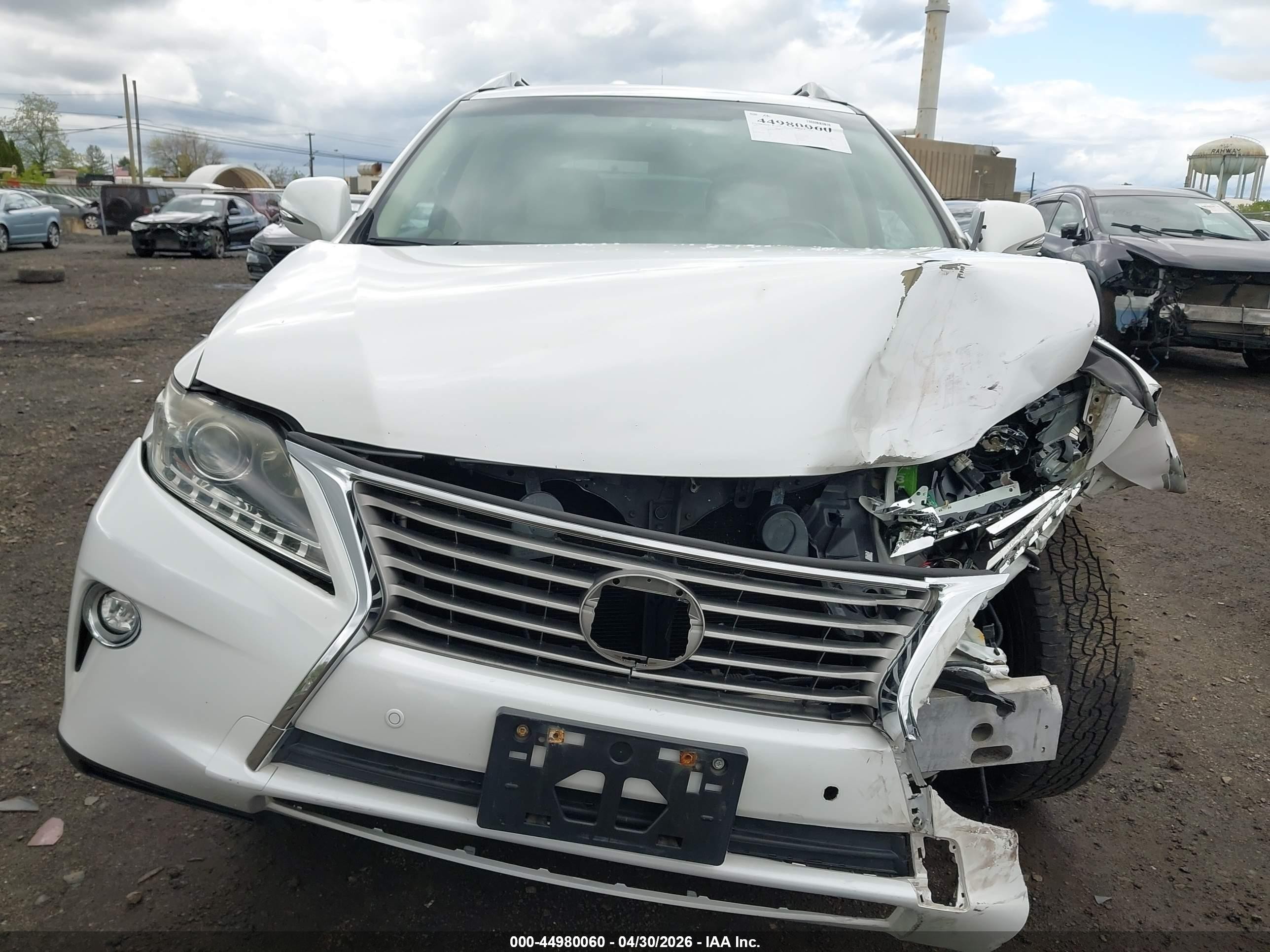 2015 Lexus Rx 350 White vin: 2T2BK1BAXFC258258